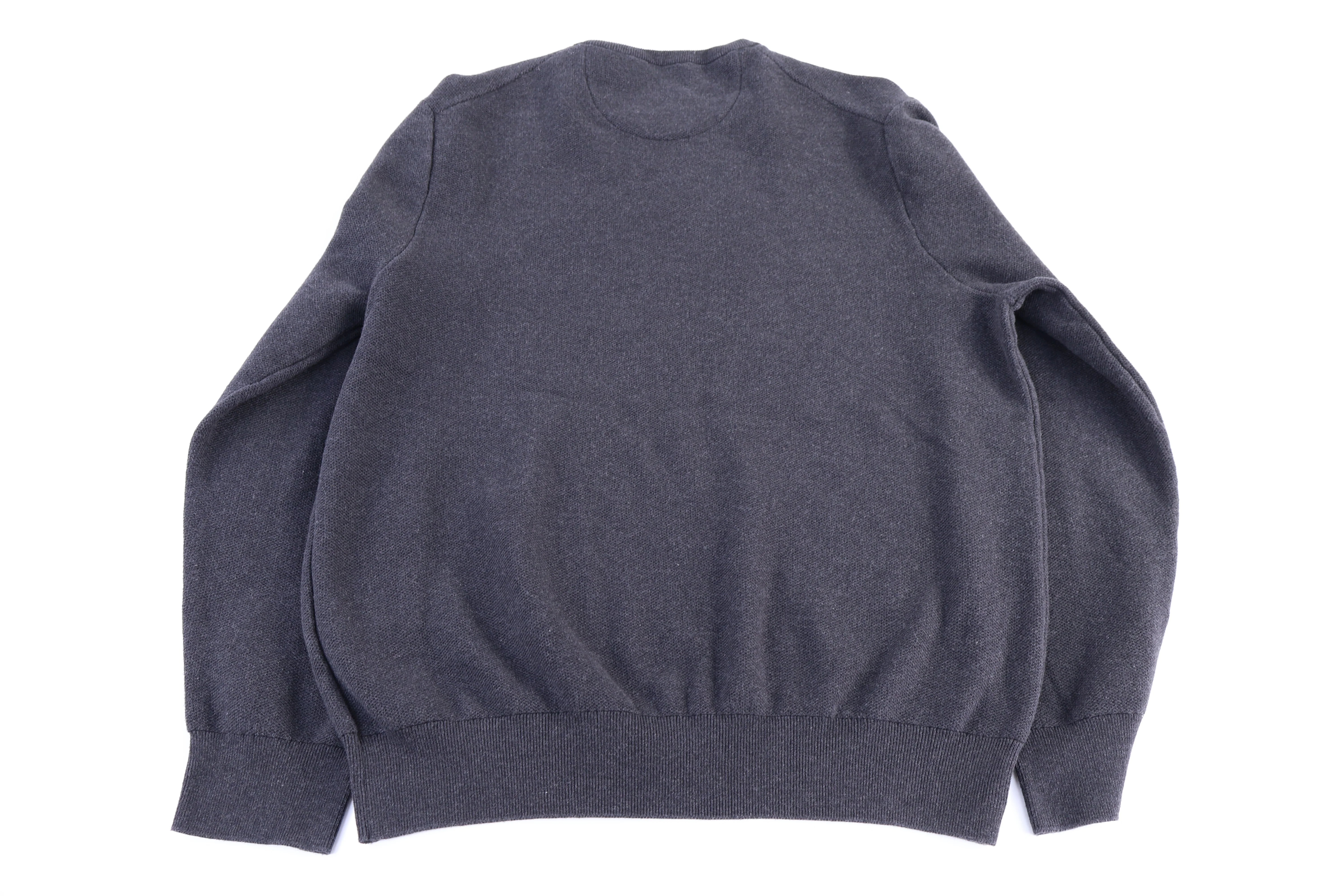 Polo Ralph Lauren Embroidered Logo Grey Sweater - Image 2