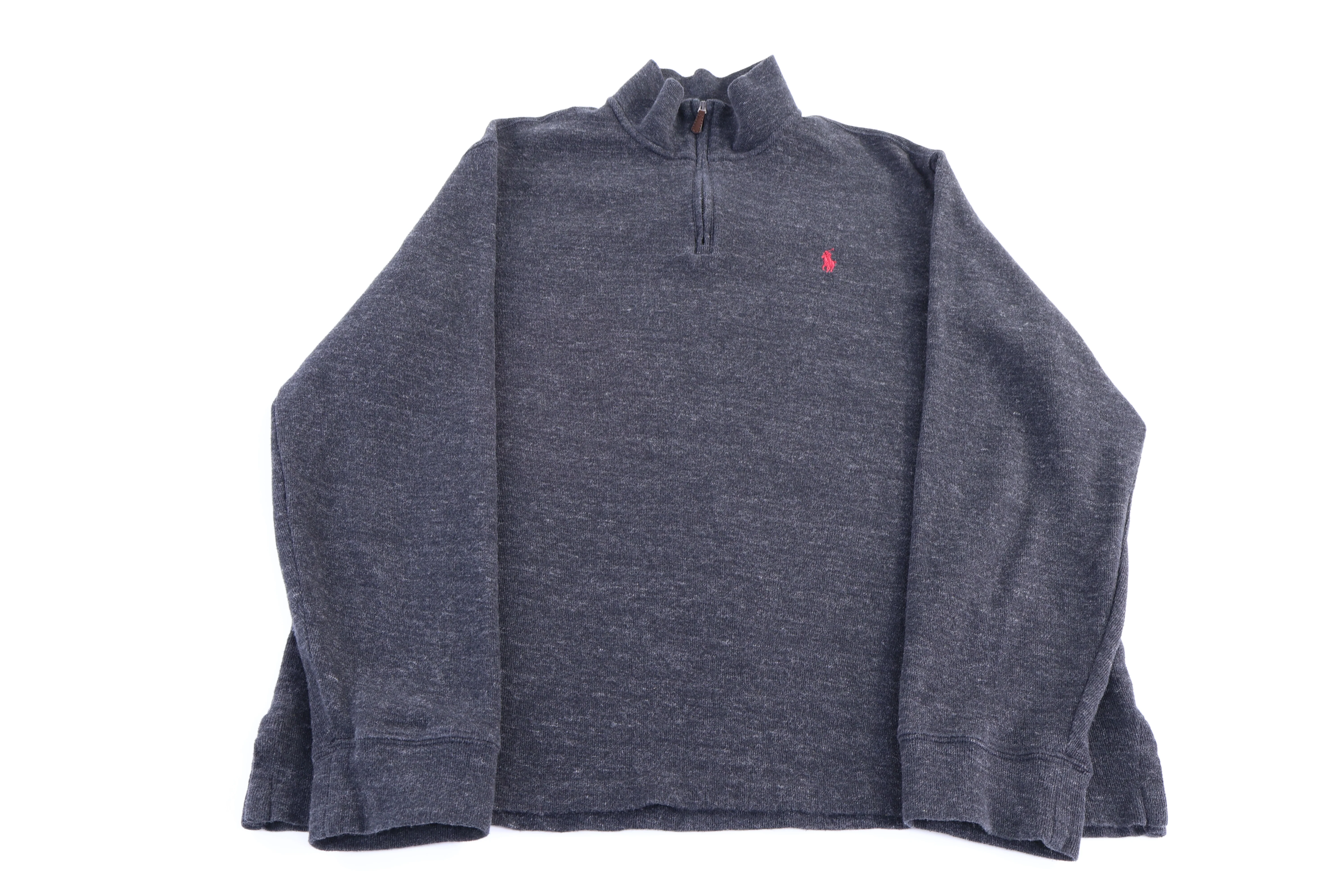 Polo Ralph Lauren Embroidered Logo Quarter Zip Sweater