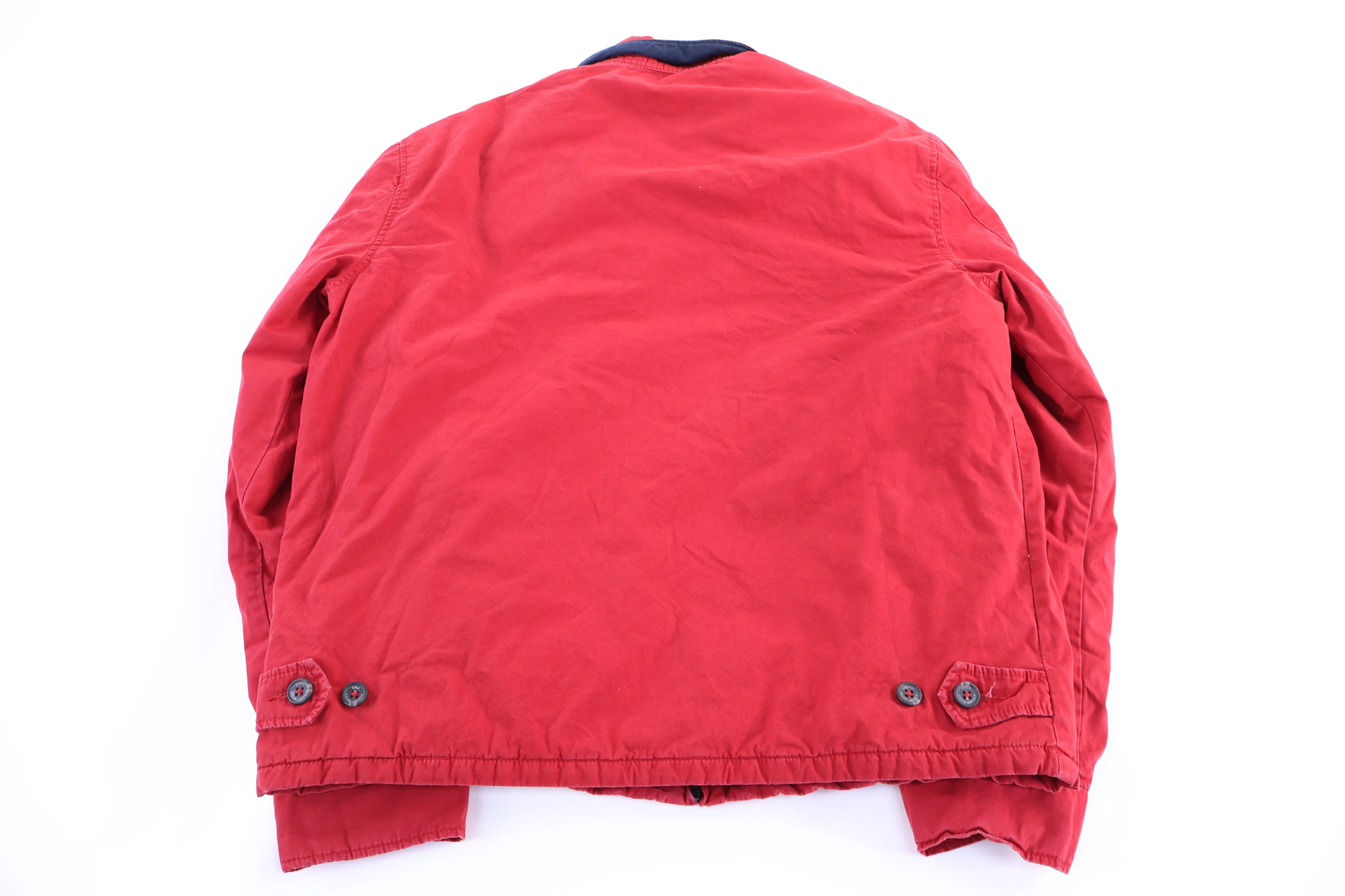 Polo Ralph Lauren Embroidered Logo Red Full Zip Jacket - Image 2
