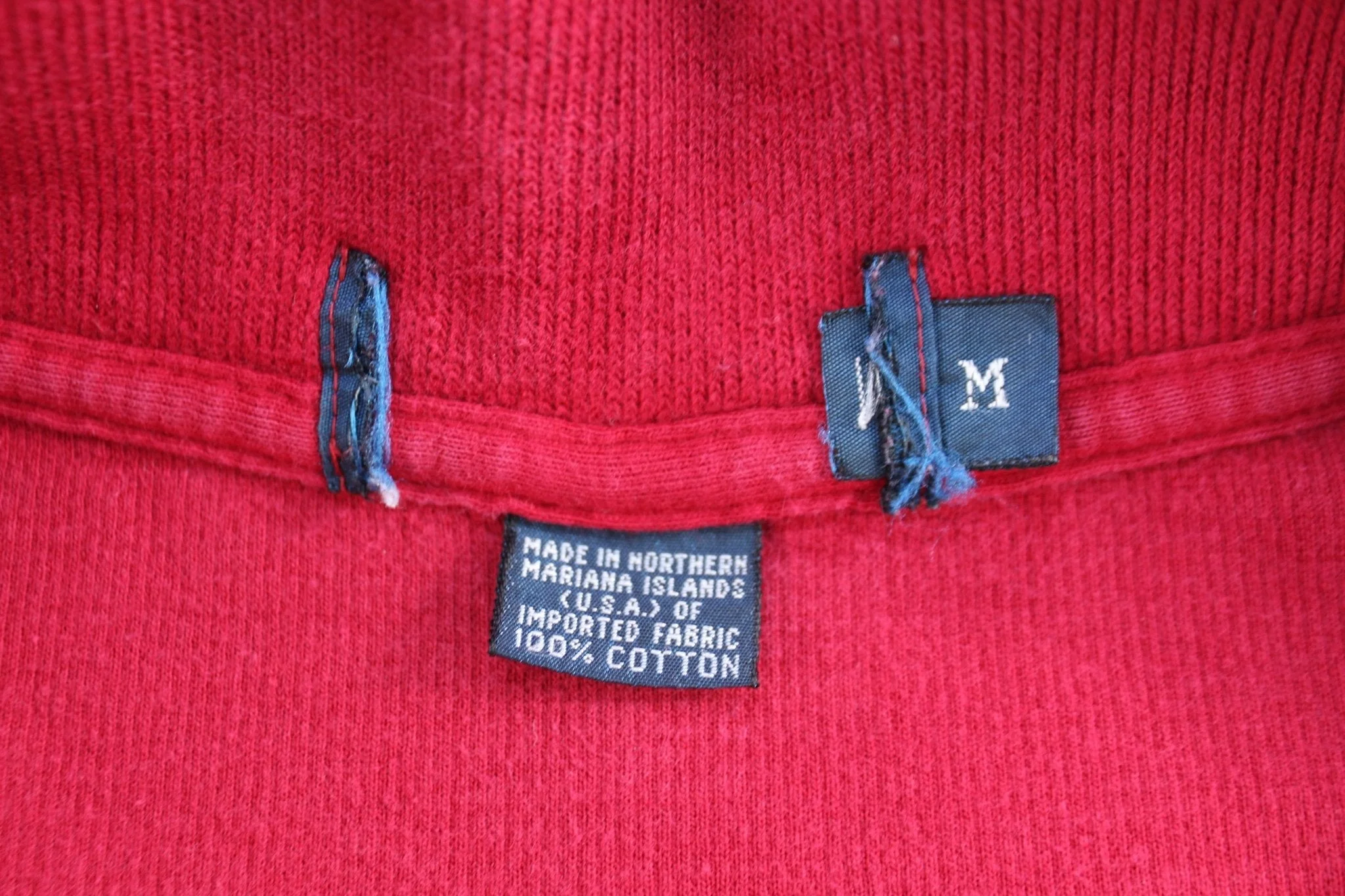 Polo Ralph Lauren Embroidered Logo Red Quarter Zip Sweater - Image 3