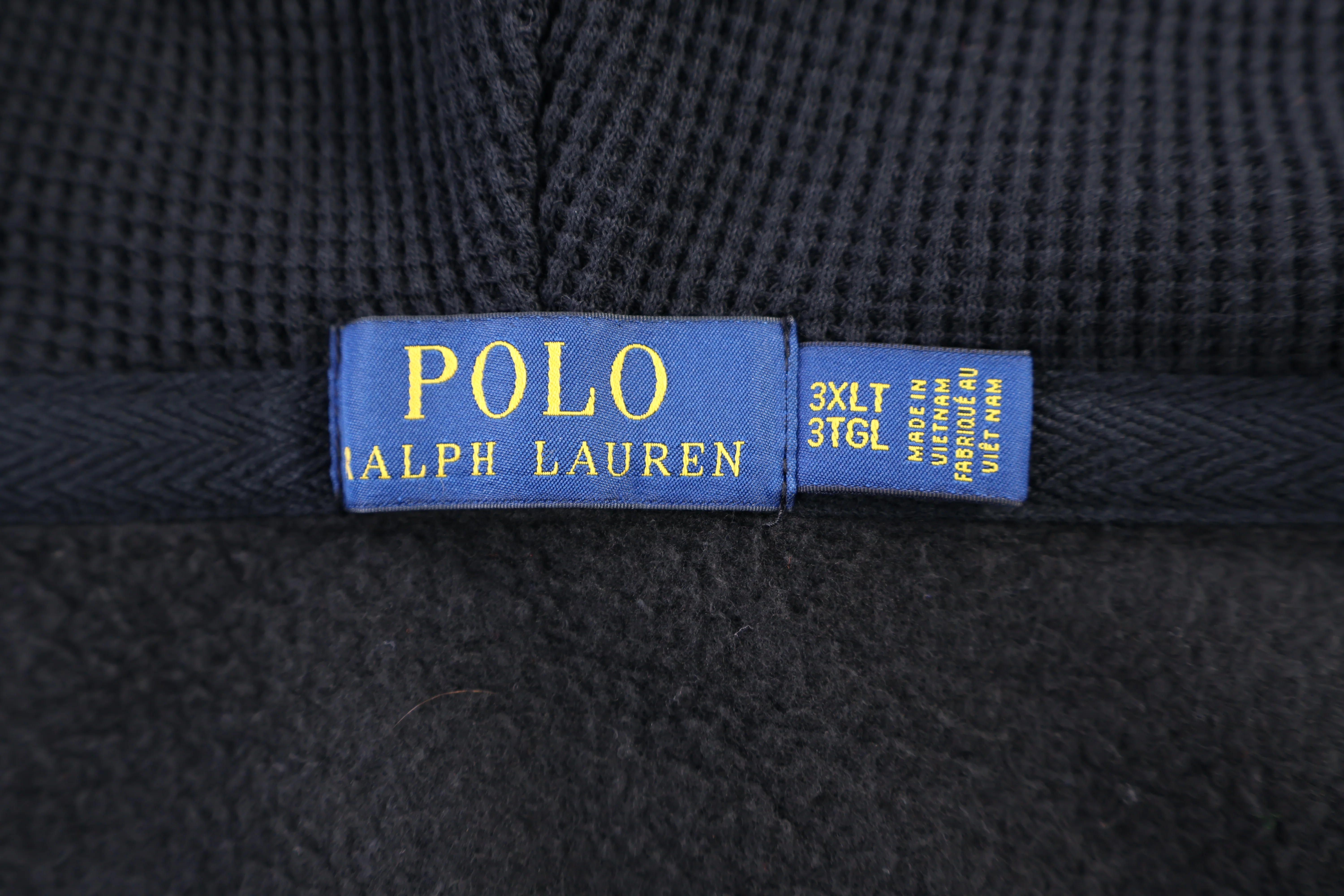 Polo Ralph Lauren Black Full Zip Jacket - Image 3