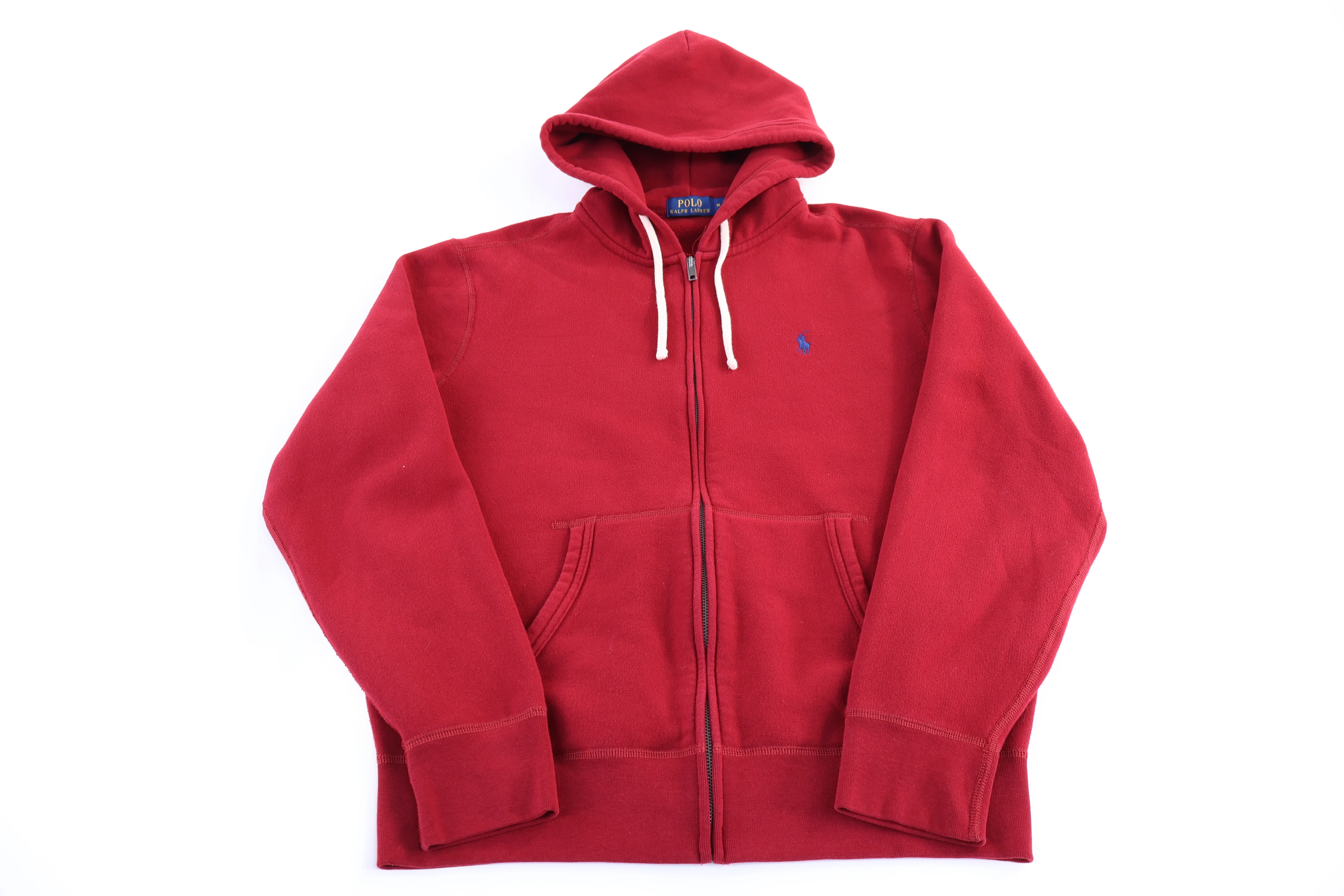 Polo Ralph Lauren Full Zip Red Hoodie