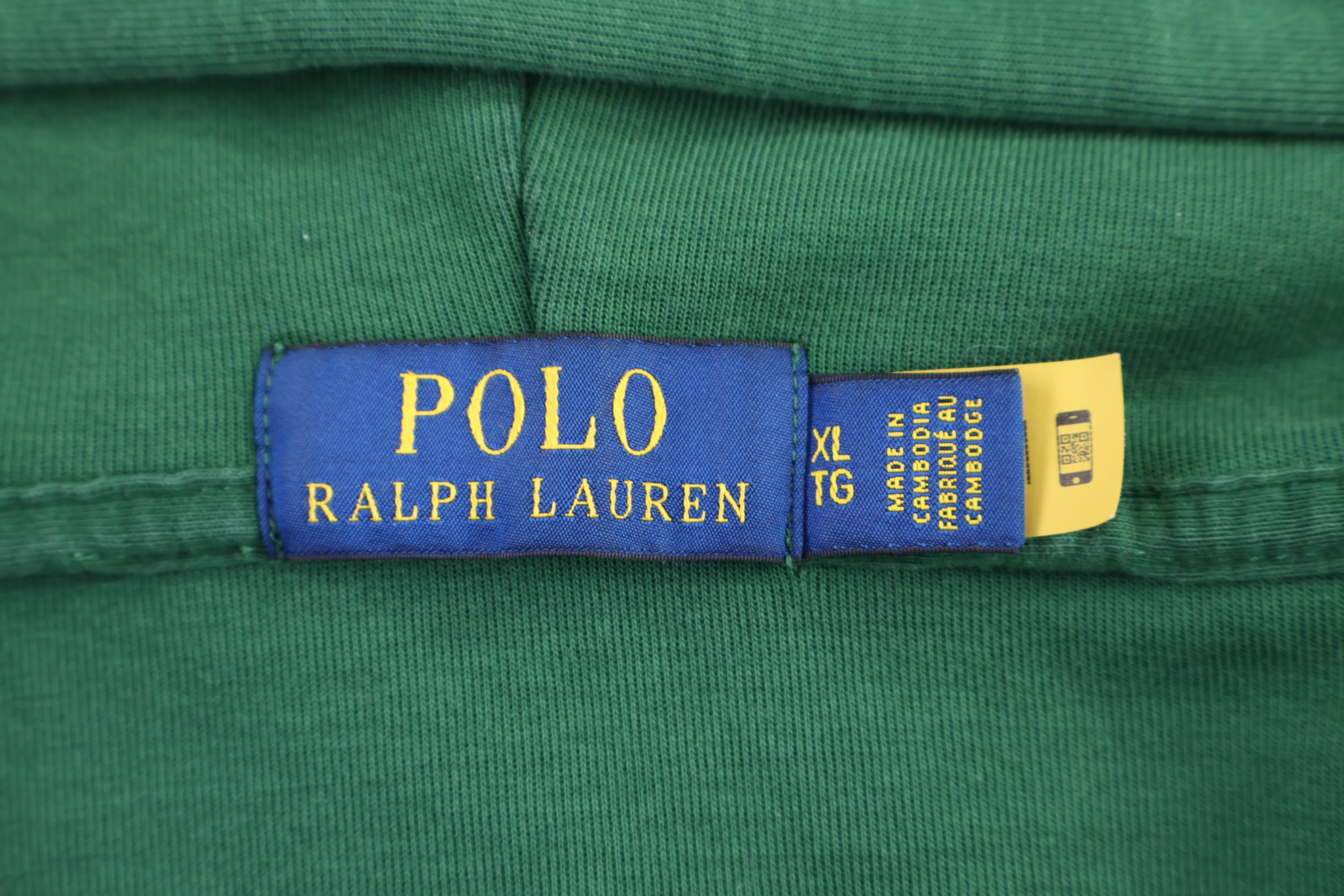 Polo Ralph Lauren Green Full Zip Hoodie - Image 4