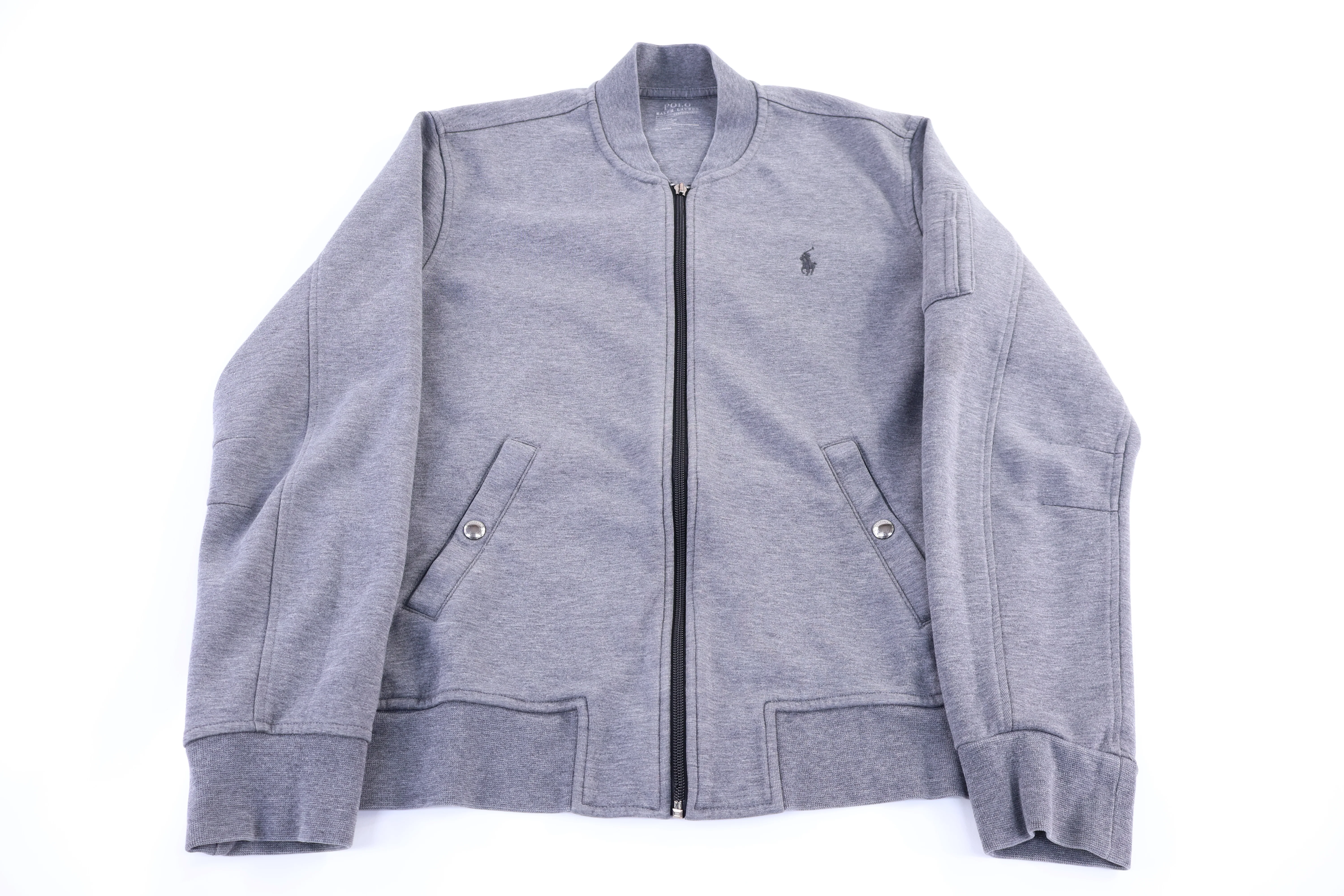 Polo Ralph Lauren Grey Full Zip Track Jacket