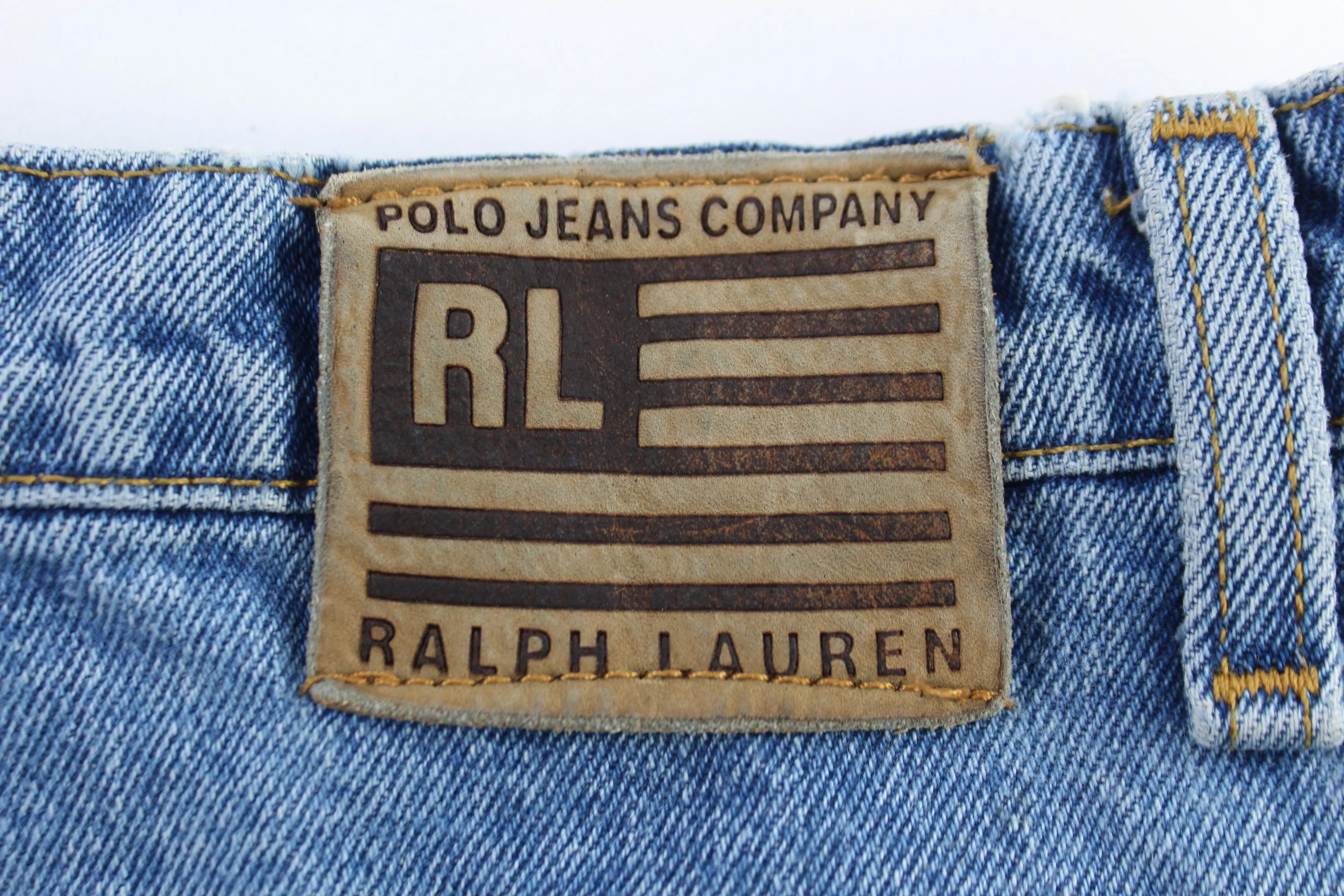 Polo Ralph Lauren Light Wash Denim Jeans - Image 3