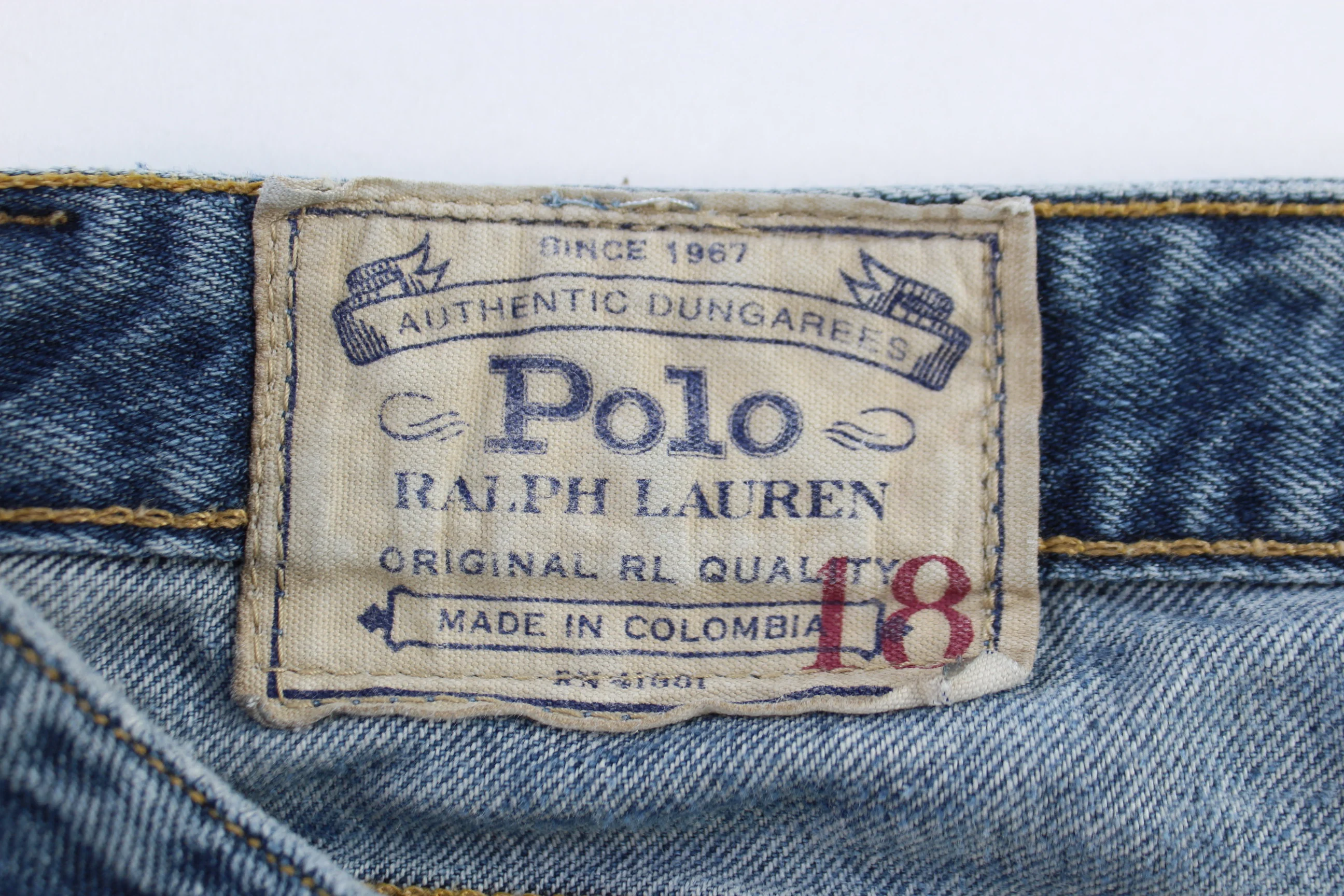 Polo Ralph Lauren Medium Wash Denim Jeans - Image 4