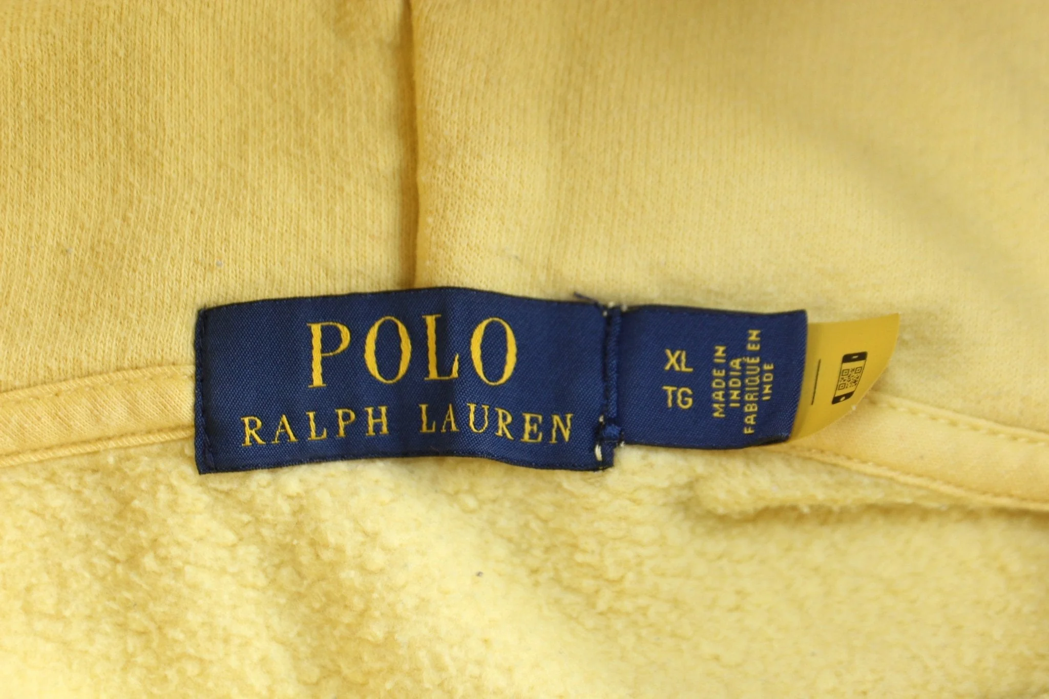 Polo Ralph Lauren Yellow Pullover Hoodie - Image 3
