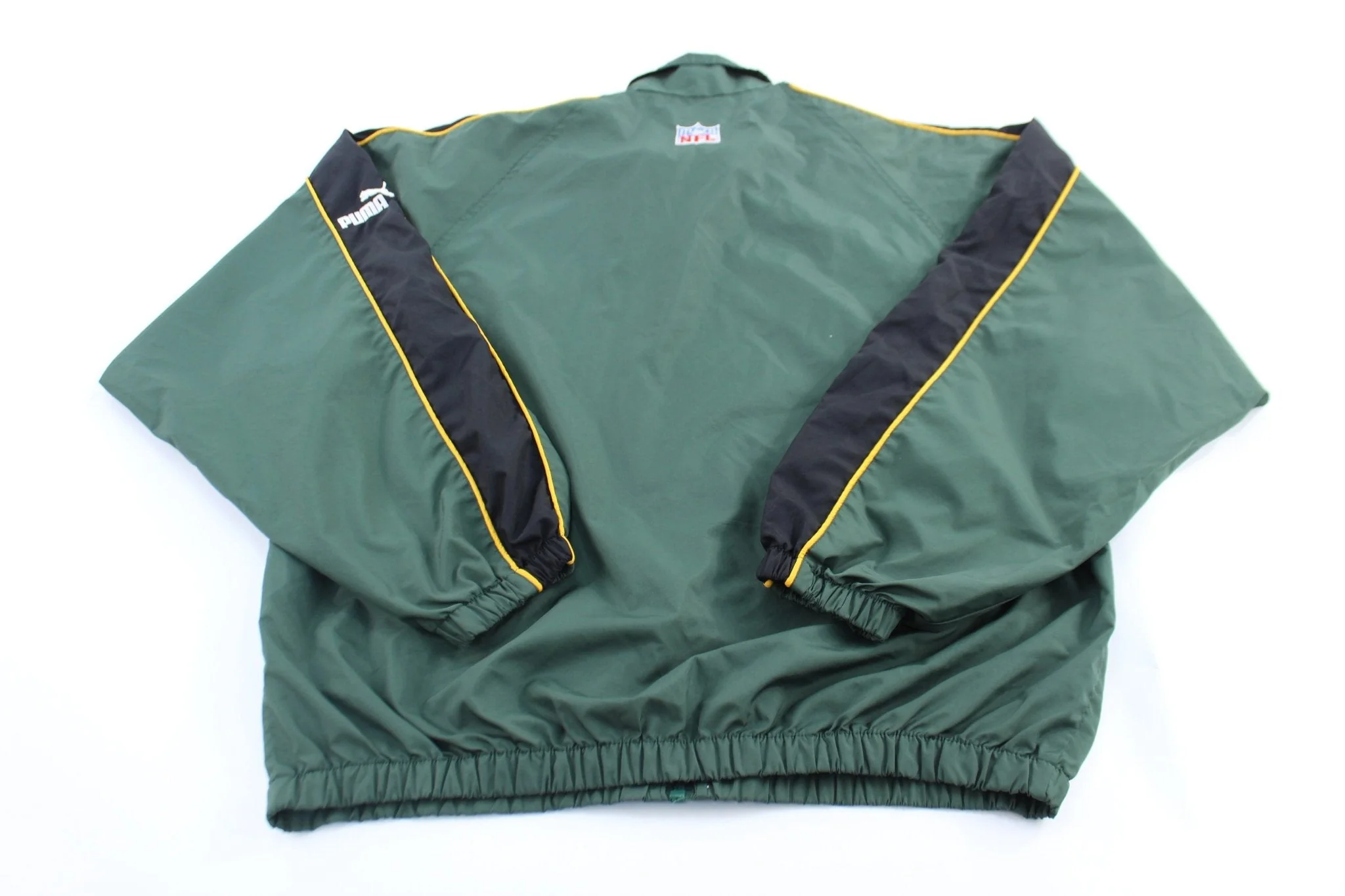 Puma Embroidered Logo Green Bay Packers Zip Up Jacket - Image 2