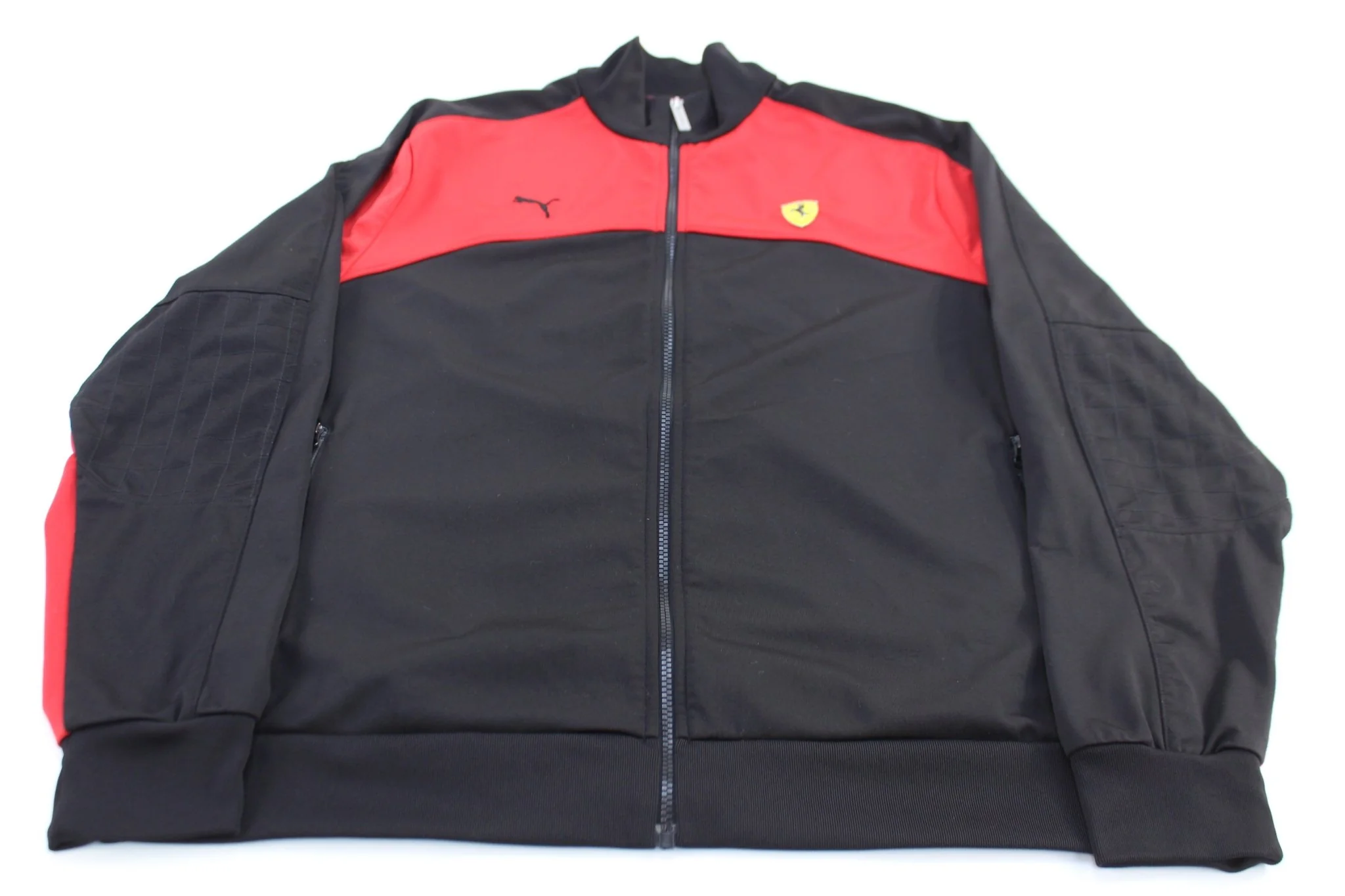 Puma Ferrari Red & Black Track Jacket
