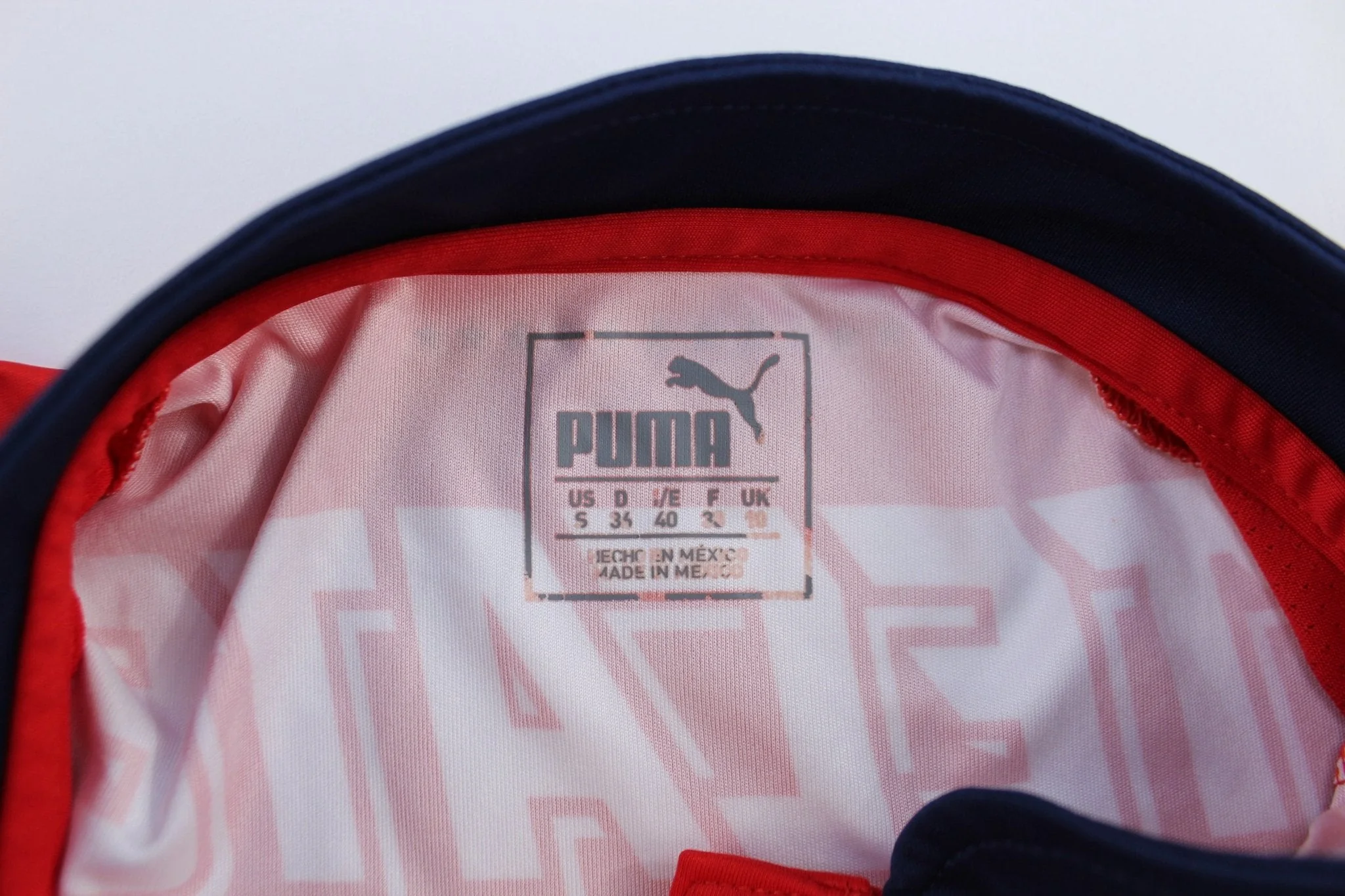 Puma Logo Club Deportivo Guadalajara Striped Soccer Jersey - Image 4