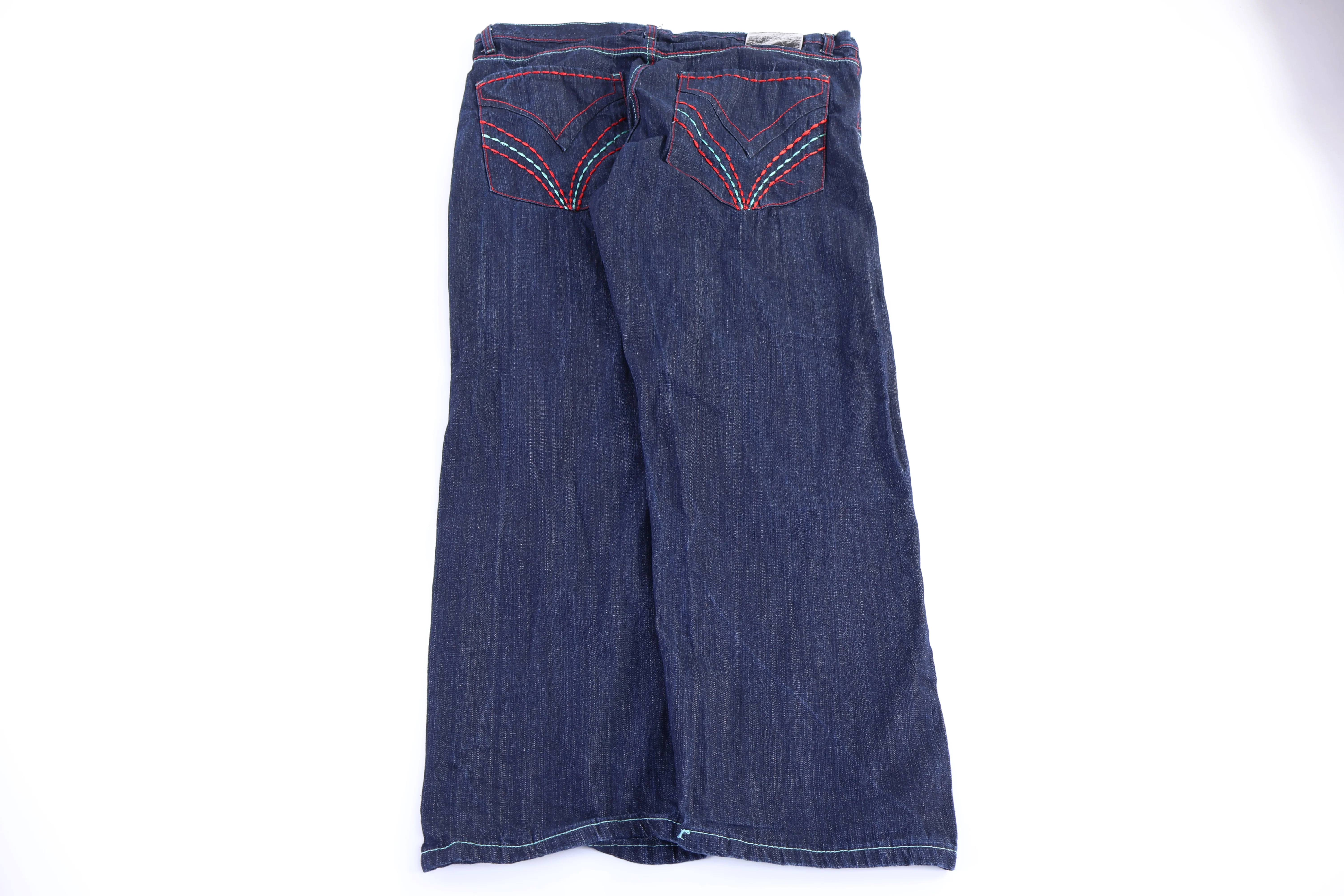 Qruel Dark Wash Denim Jeans - Image 2