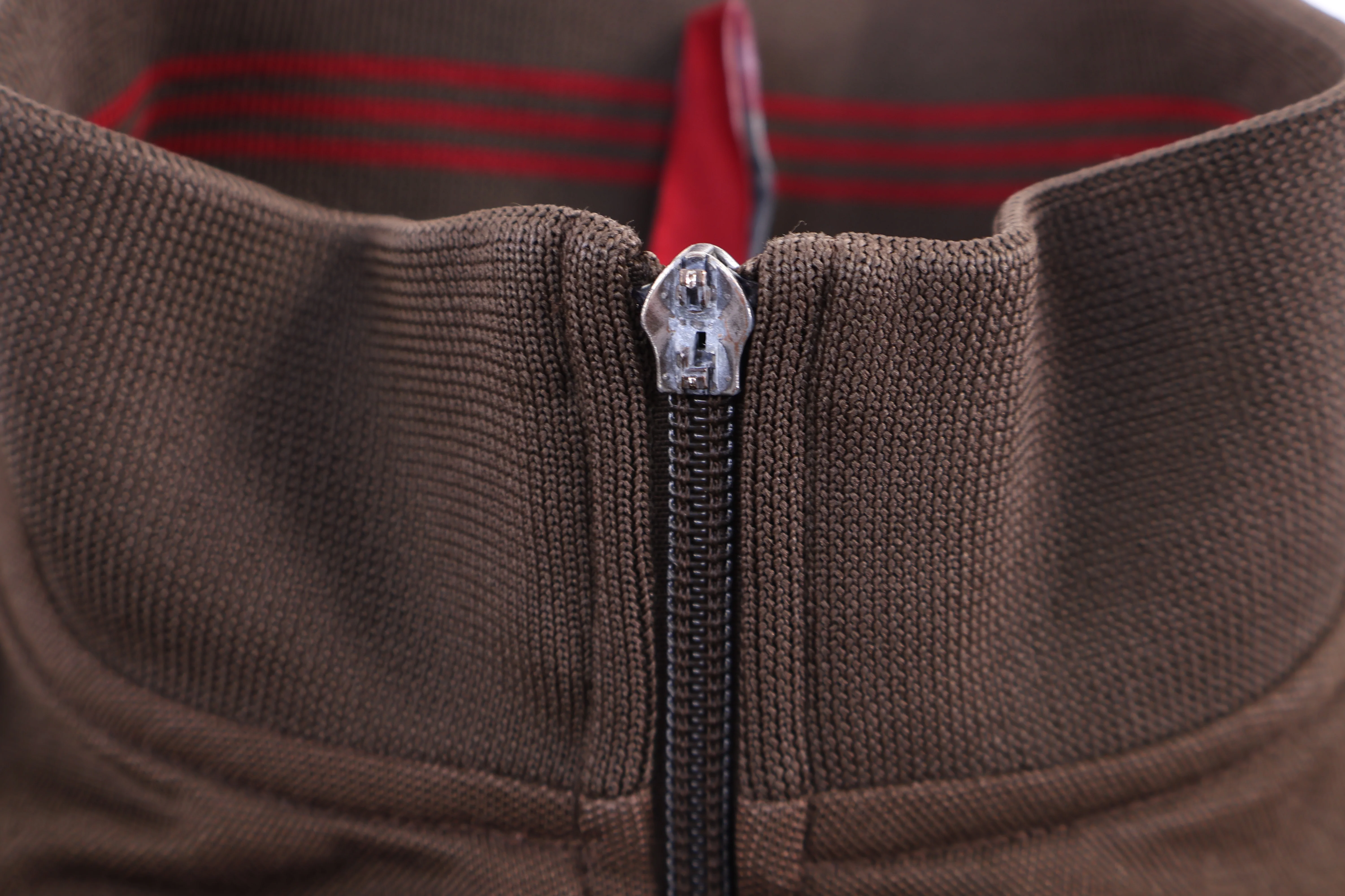 Quiksilver Brown Full Zip Track Jacket - Image 3