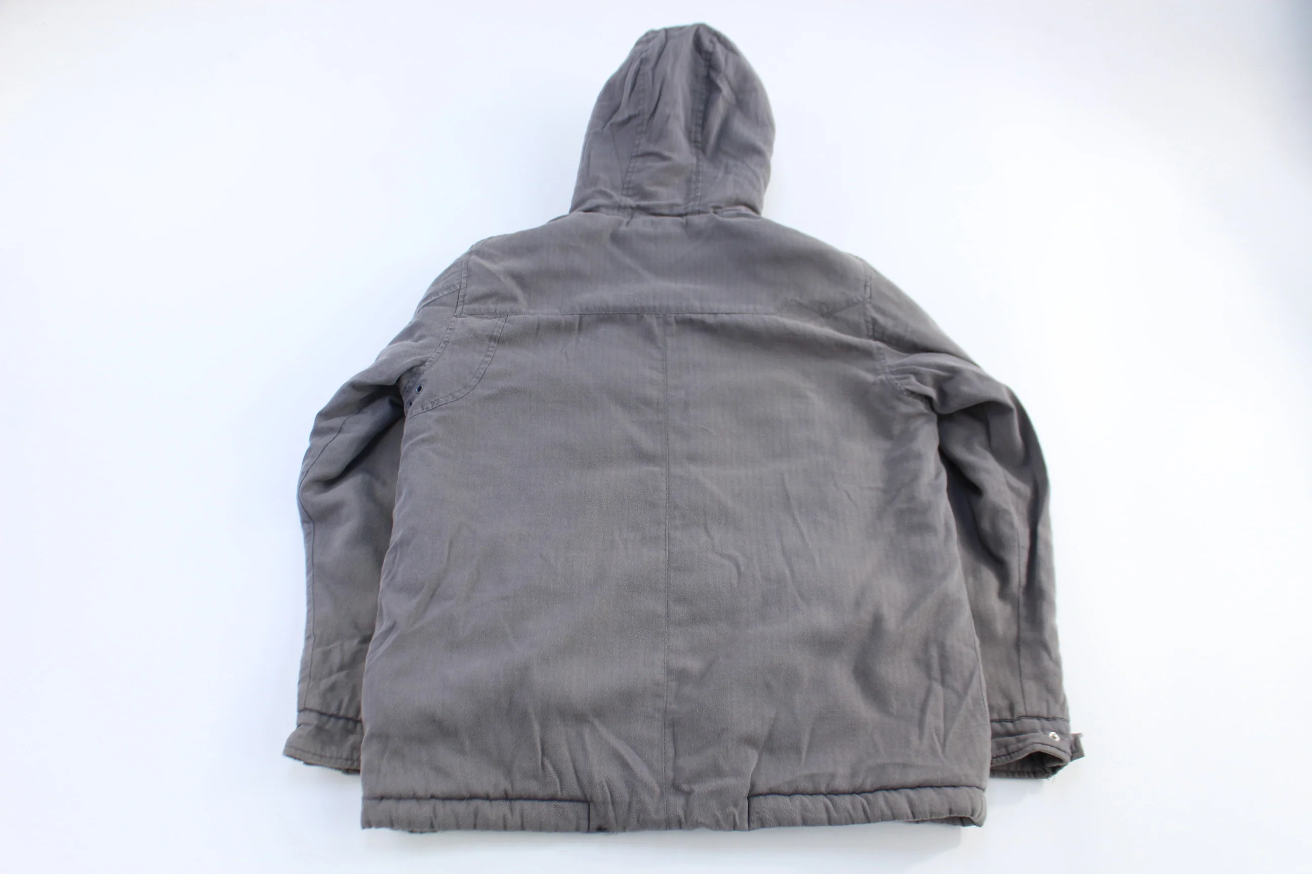 Quiksilver Grey Full Zip Hooded Jacket - Image 2