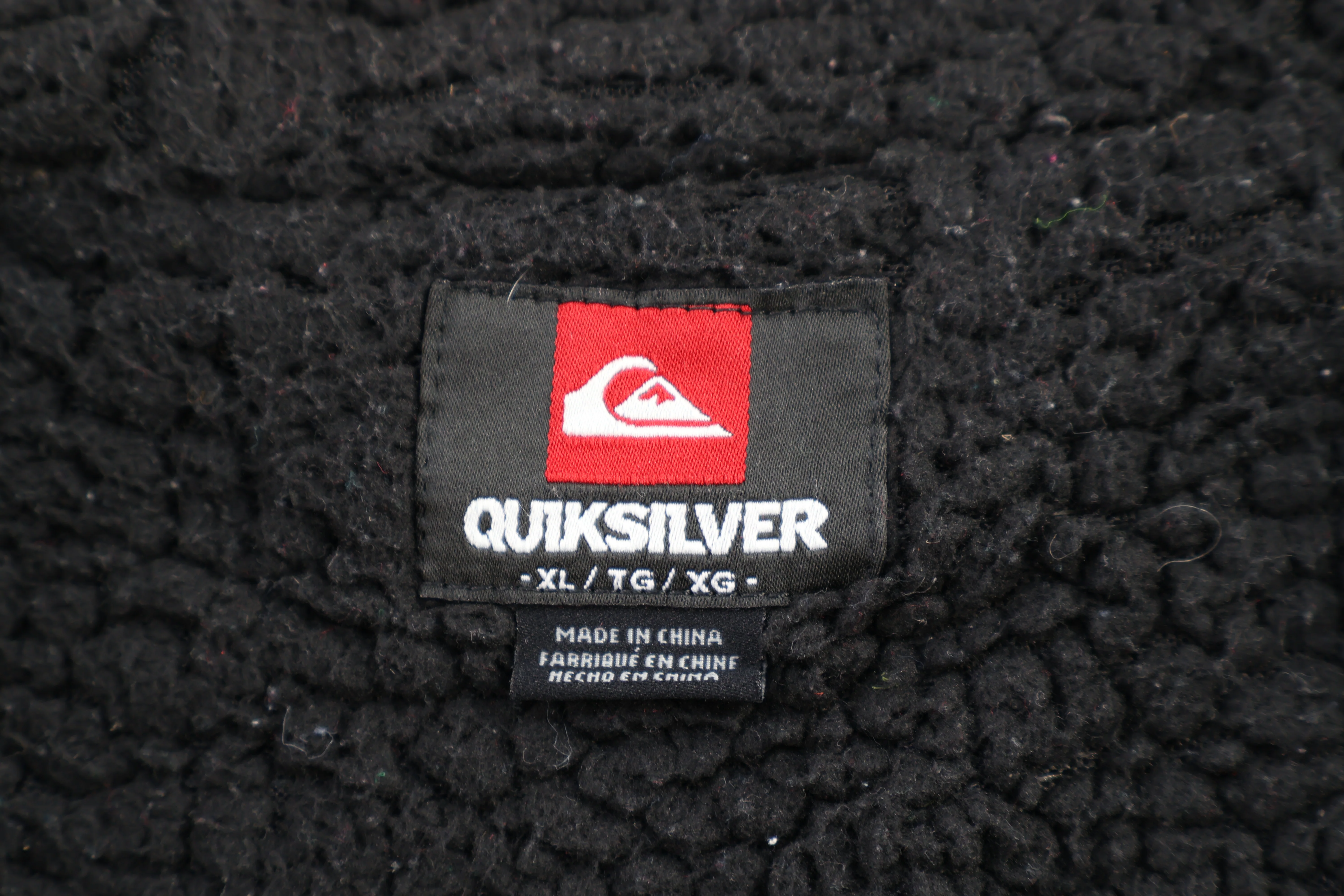 Quiksilver Sherpa Lined Full Zip Jacket - Image 3