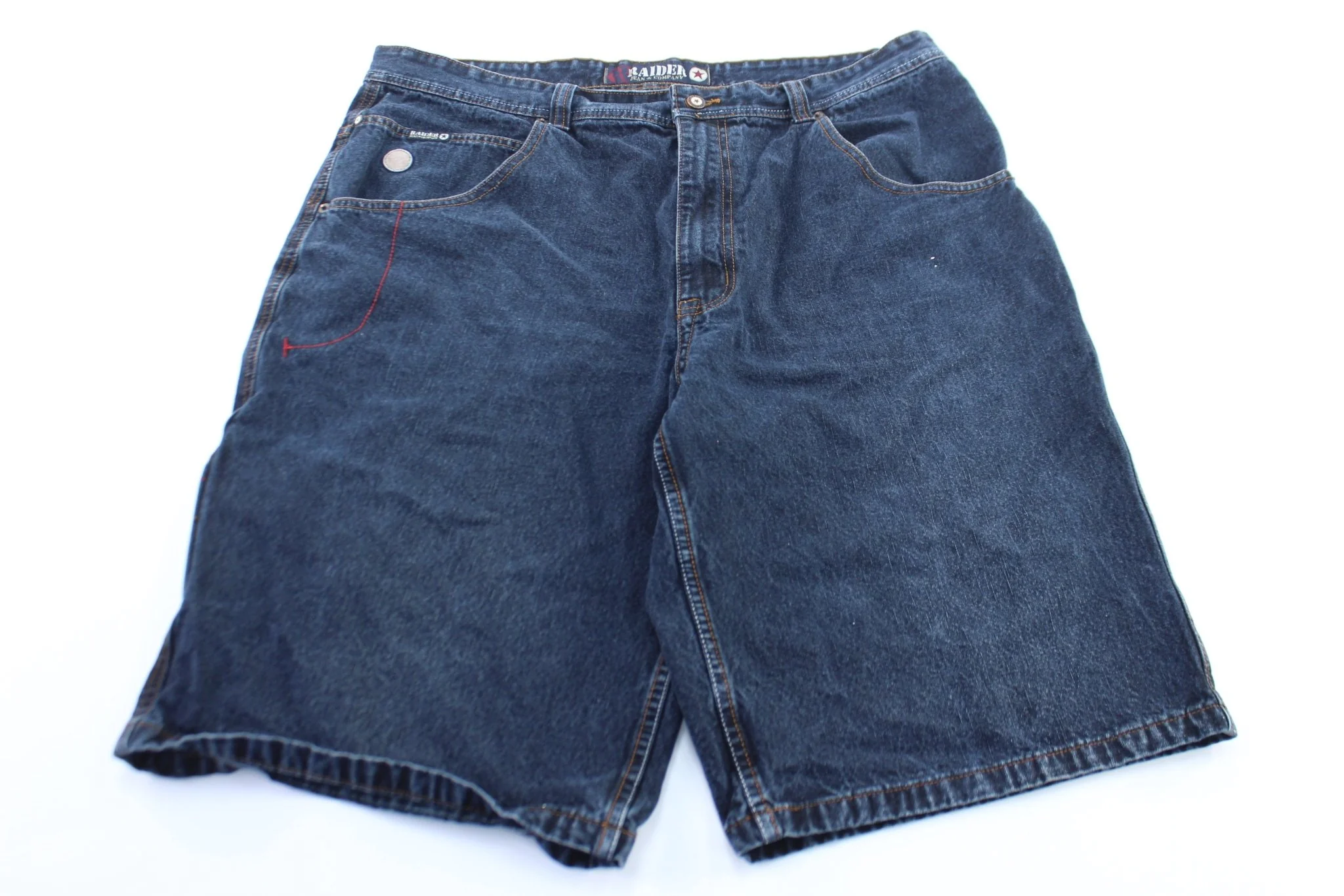 Raider Jean Company Dark Wash Denim Carpenter Shorts