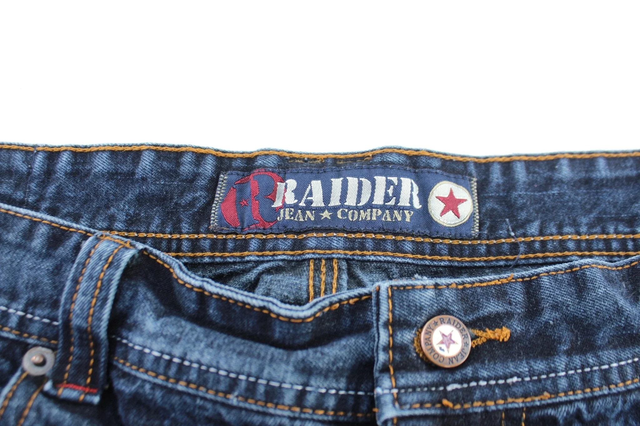 Raider Jean Company Dark Wash Denim Carpenter Shorts - Image 3