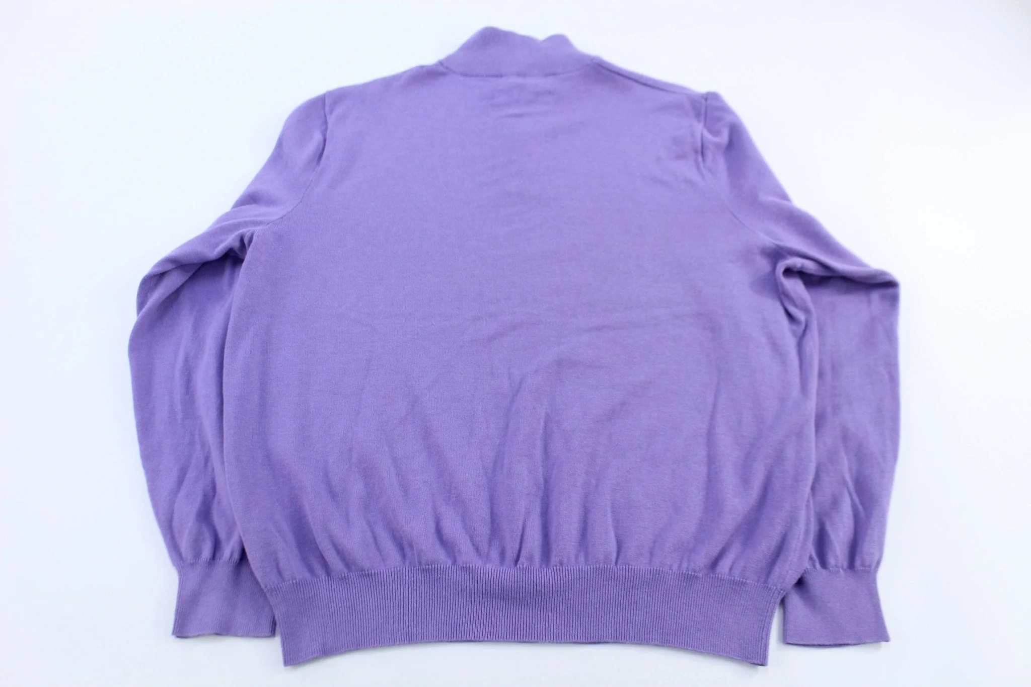 Ralph Lauren Polo Golf Purple Quarter Zip Sweater - Image 2