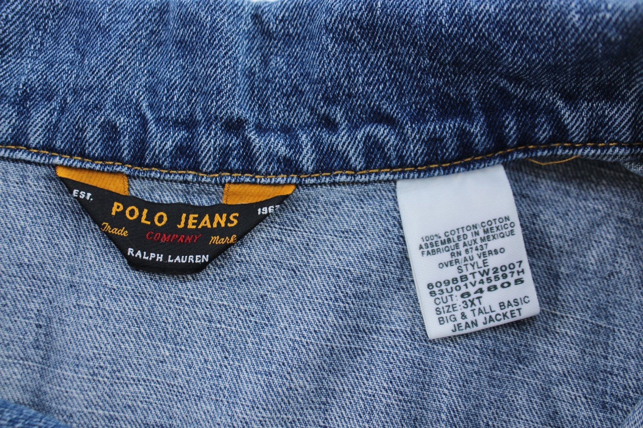 Ralph Lauren Polo Jeans Company Denim Jacket - Image 3