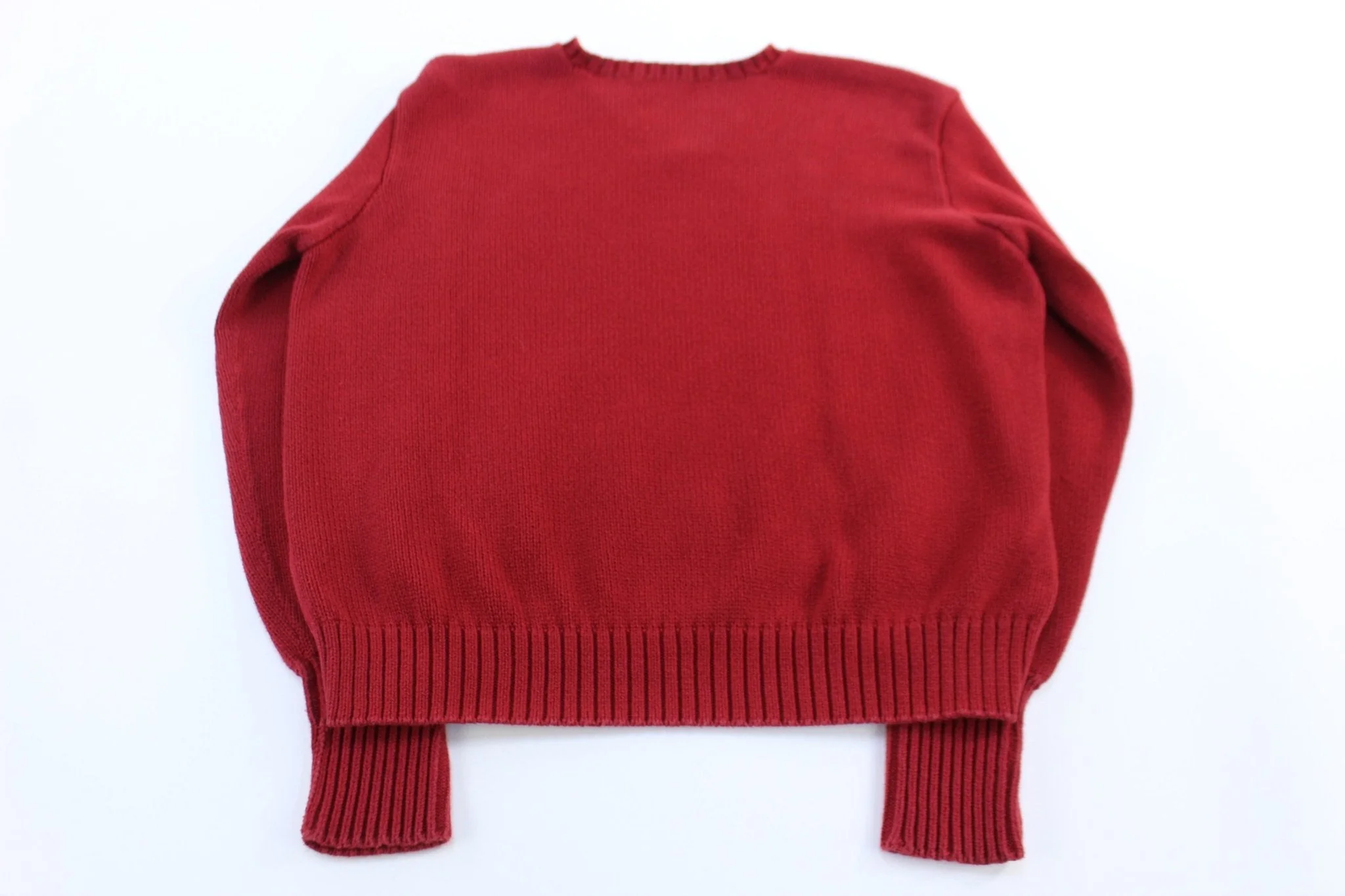 Ralph Lauren Sport Red Knit Sweater - Image 2