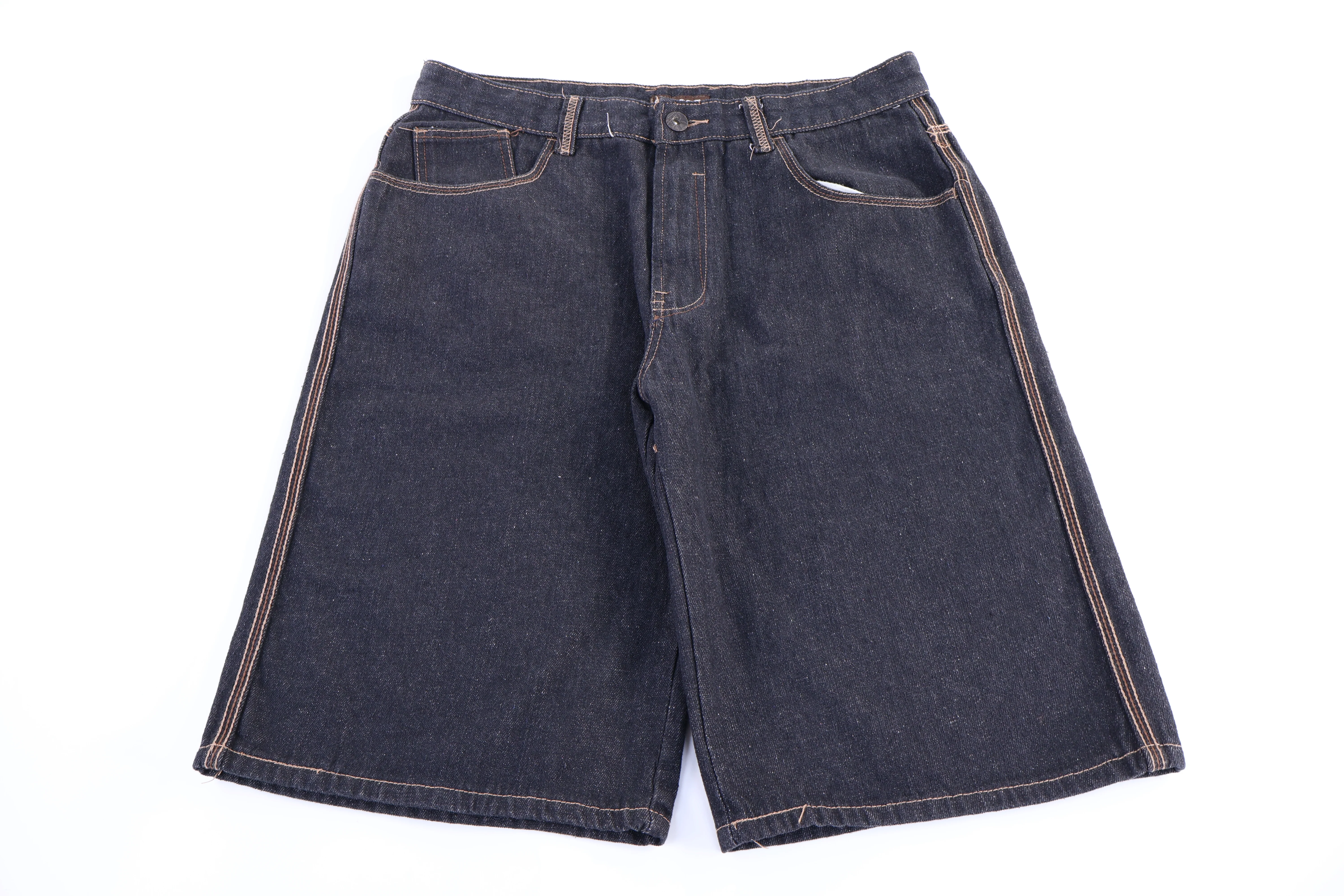 Re Boot Dark Wash Denim Shorts - Image 2