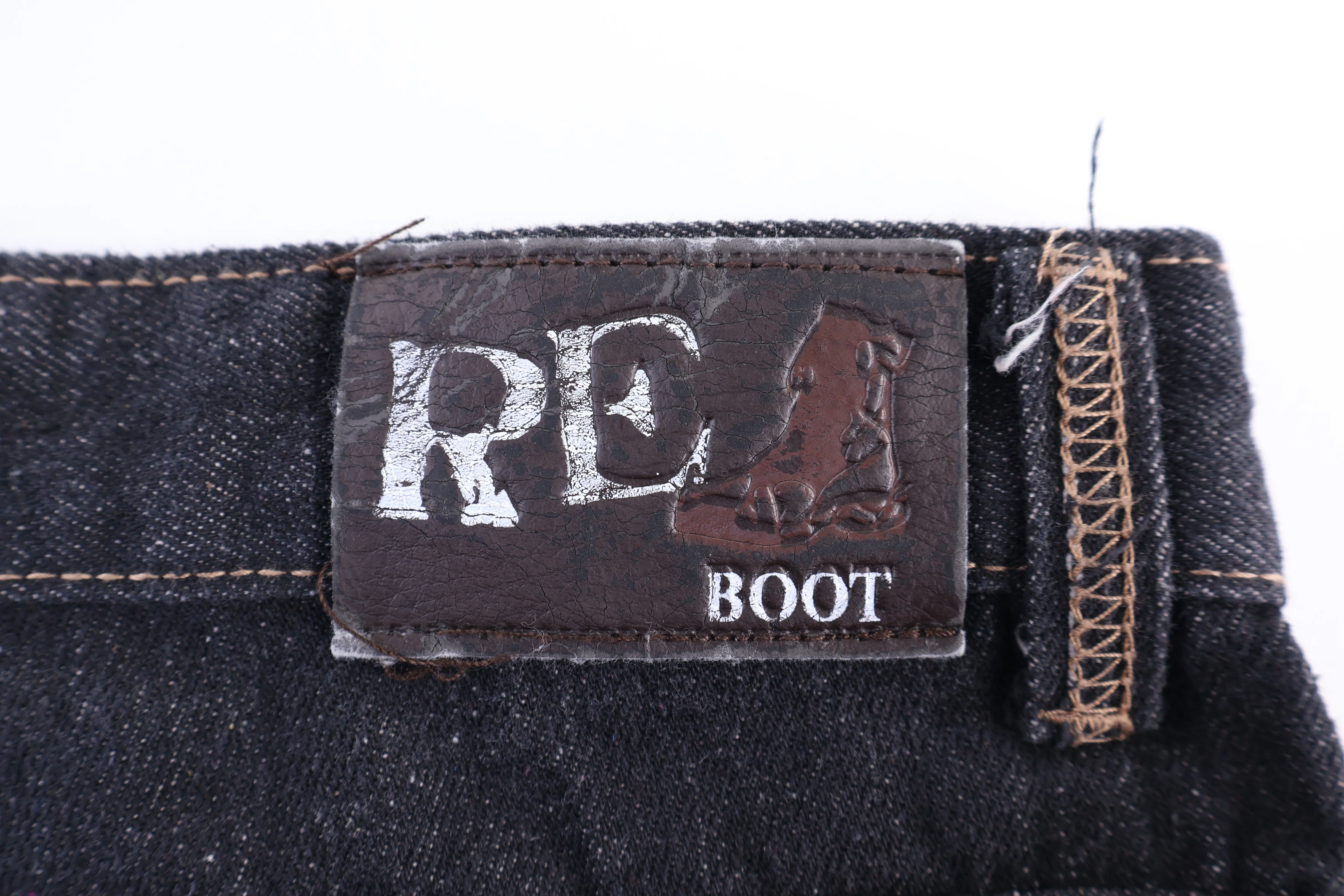 Re Boot Dark Wash Denim Shorts - Image 3