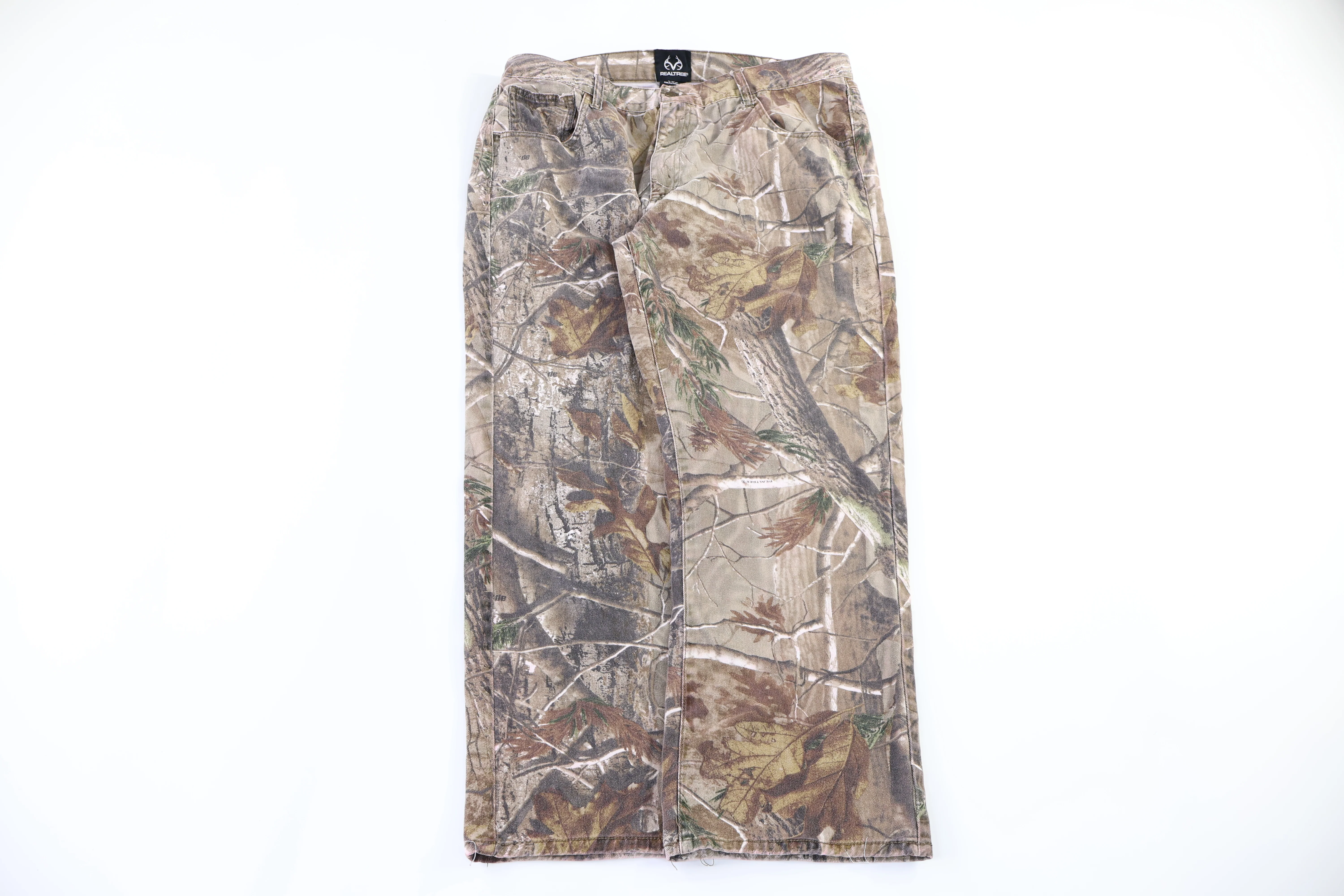 Real Tree Camo Denim Pants
