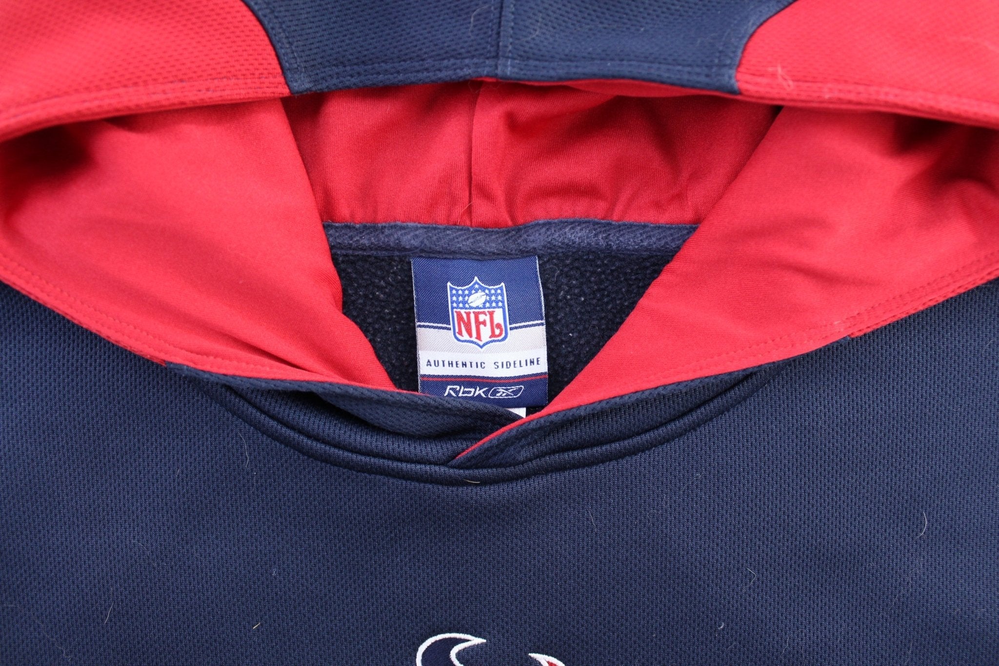 Reebok Embroidered Houston Texans Football Pullover Hoodie - Image 4