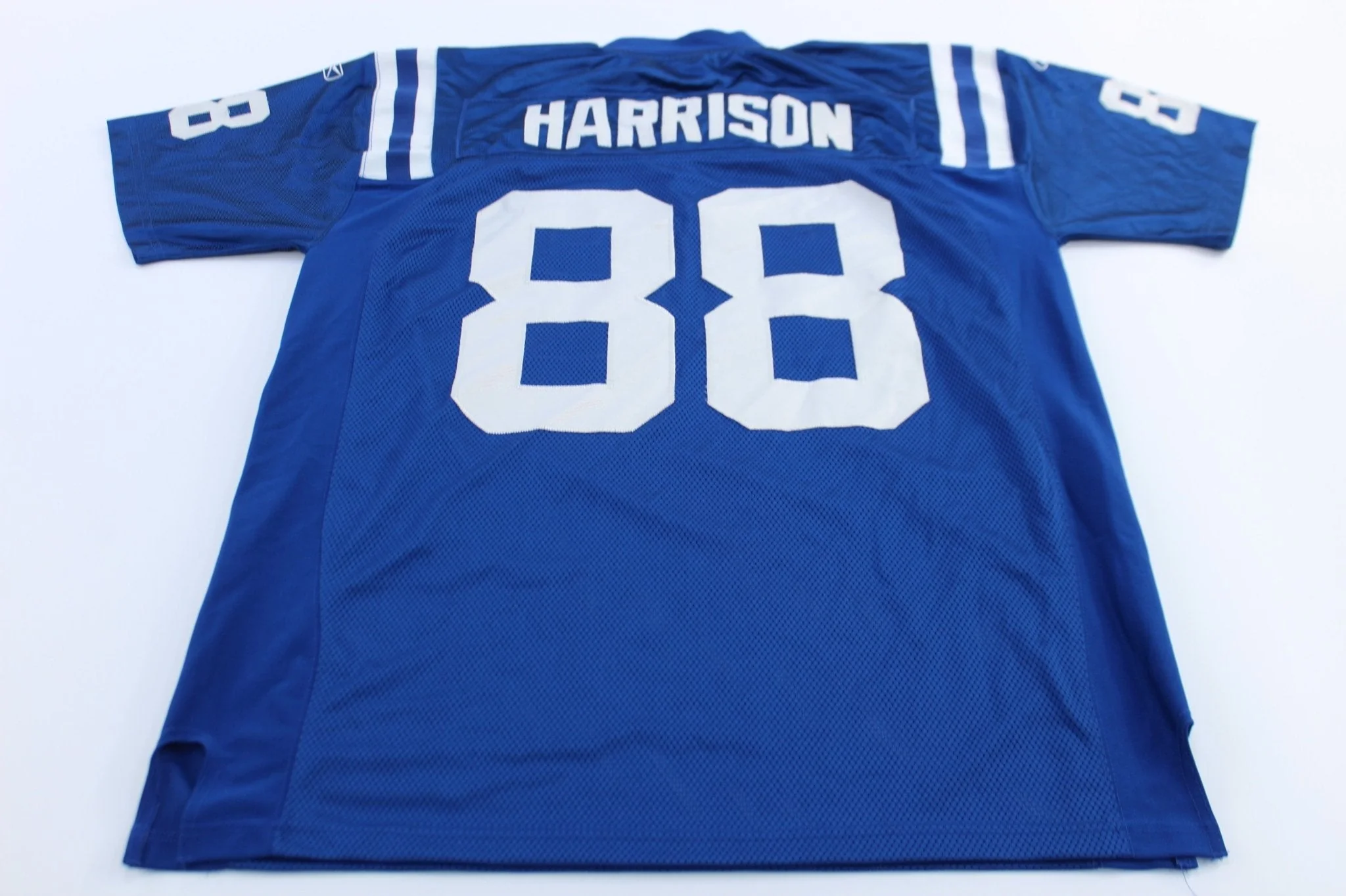 Reebok Embroidered Logo Indianapolis Colts Marvin Harrison Football Jersey - Image 2