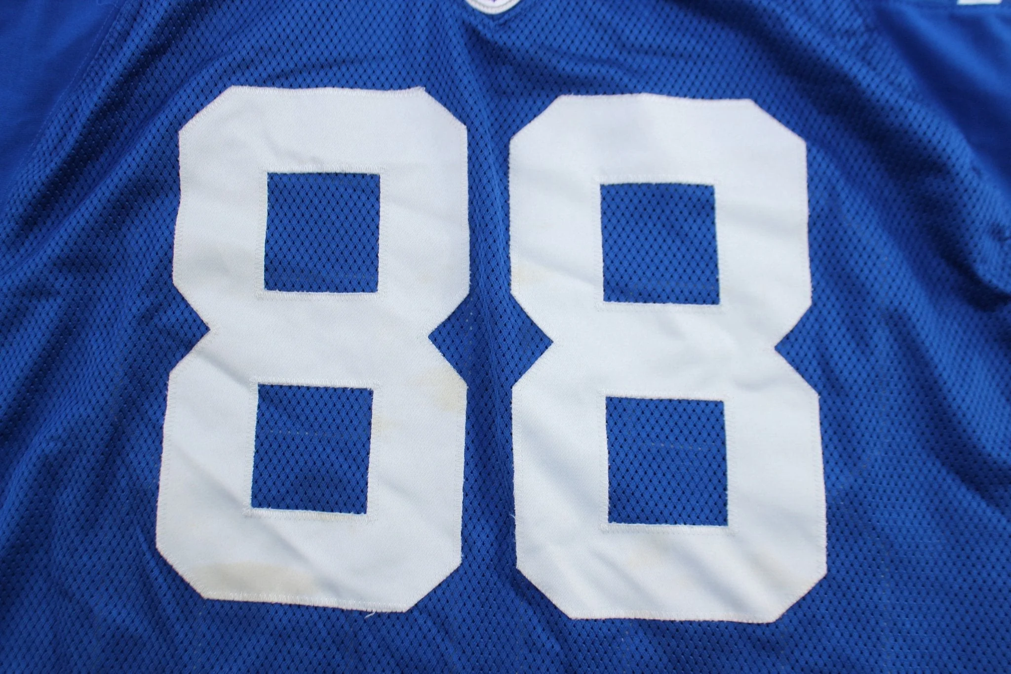 Reebok Embroidered Logo Indianapolis Colts Marvin Harrison Football Jersey - Image 4