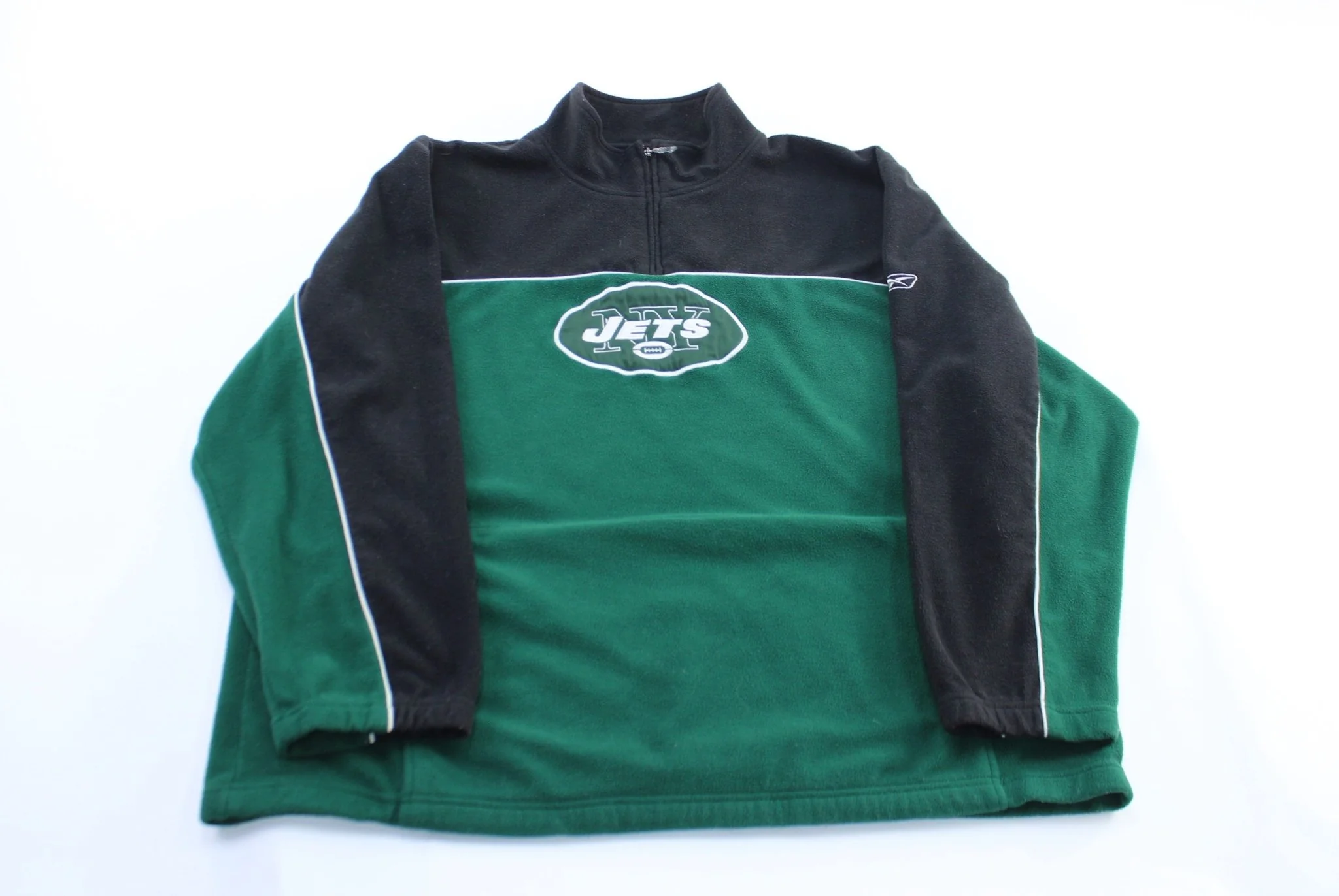 Reebok Embroidered Logo New York Jets Fleece Pullover