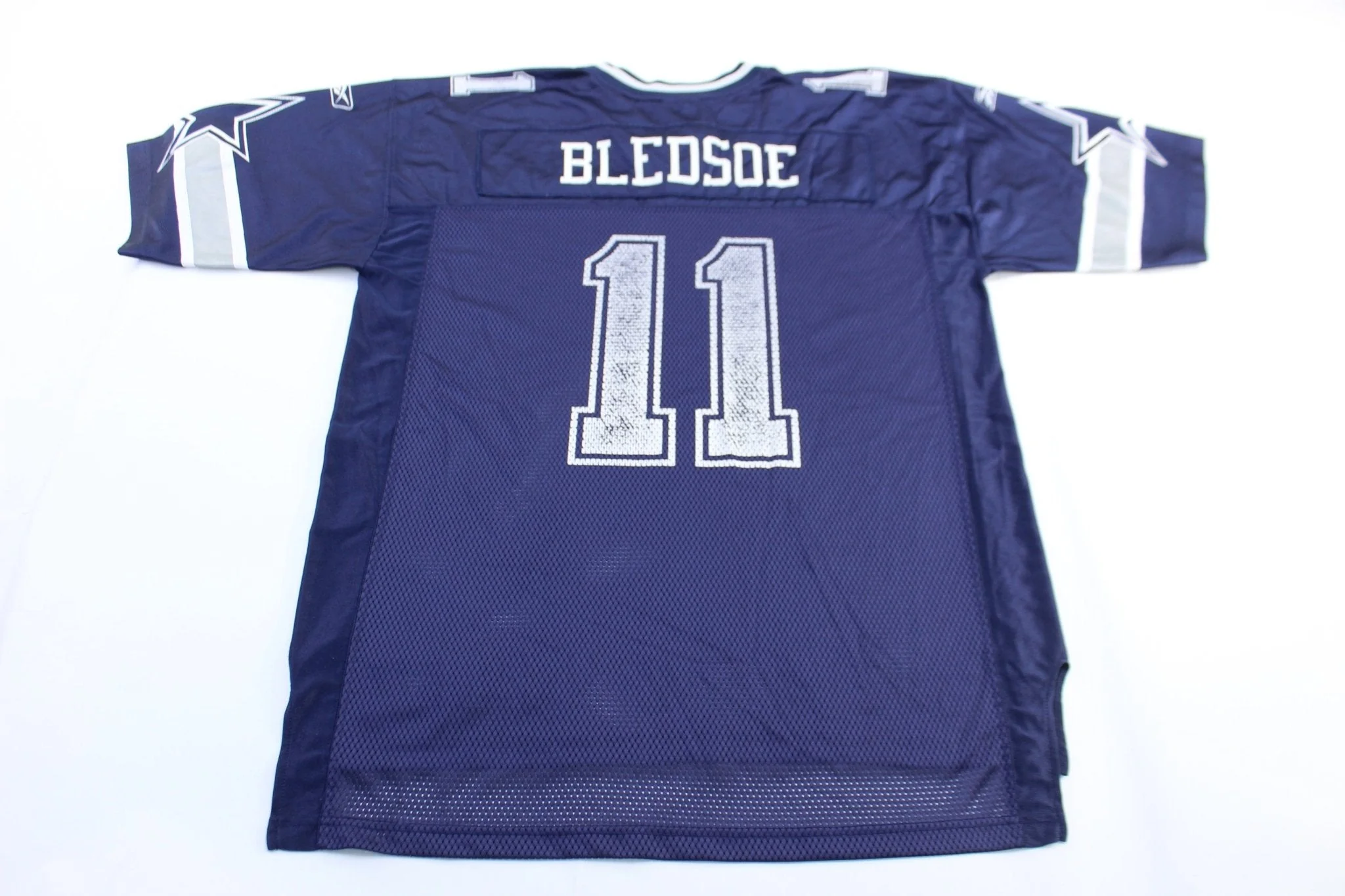 Reebok Logo Dallas Cowboys Drew Bledsoe Football Jersey - Image 2
