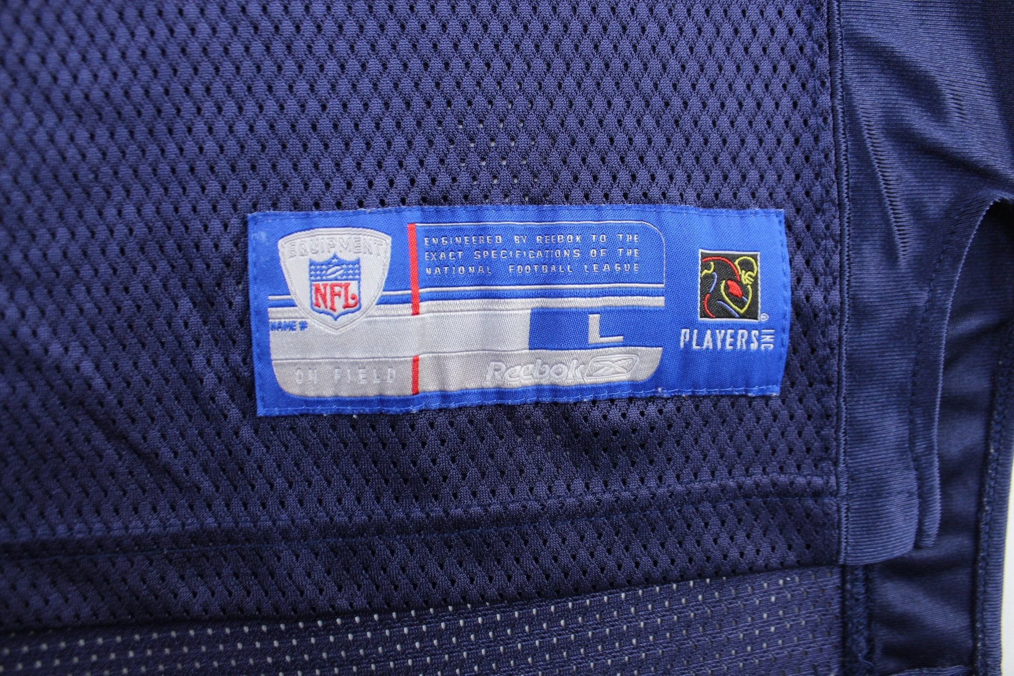 Reebok Logo Dallas Cowboys Drew Bledsoe Football Jersey - Image 4