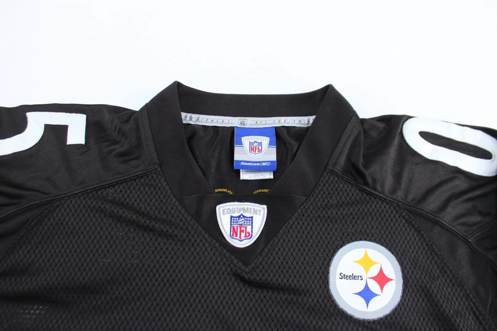 Reebok Logo Pittsburgh Steelers Tanner Morgan Football Jersey - Image 3