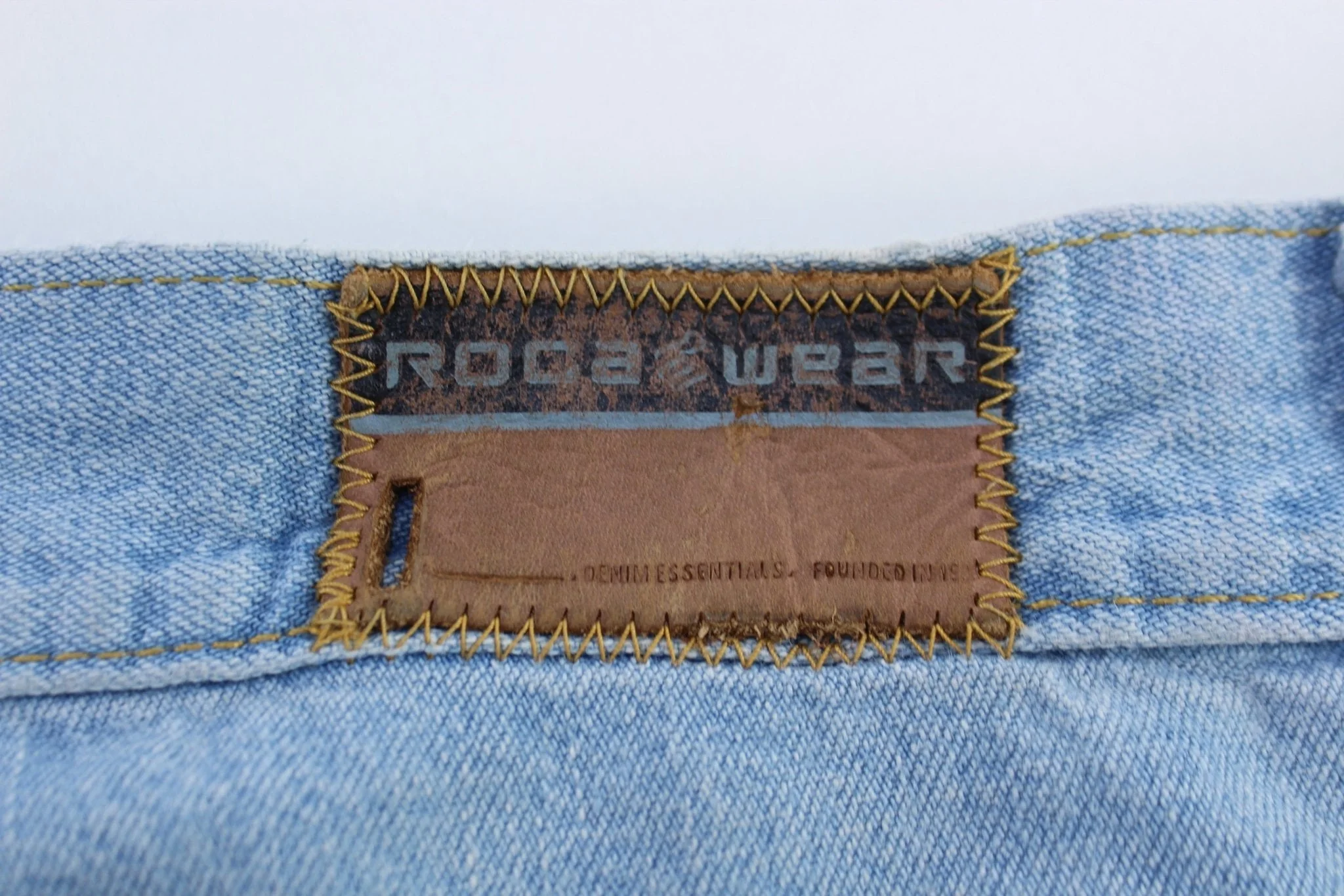 Rocawear Light Wash Denim Shorts - Image 3