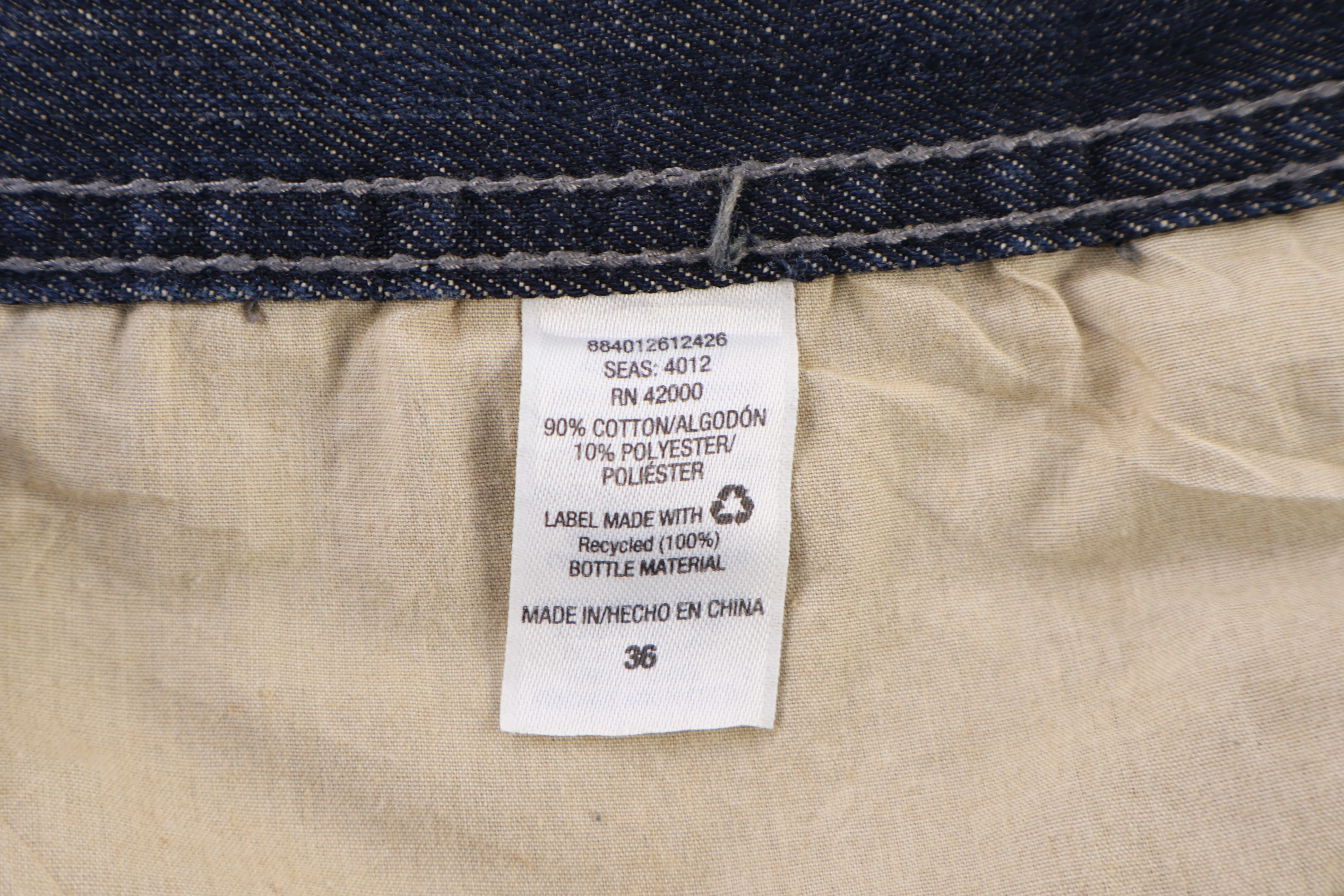 Route 66 Dark Wash Denim Shorts - Image 3