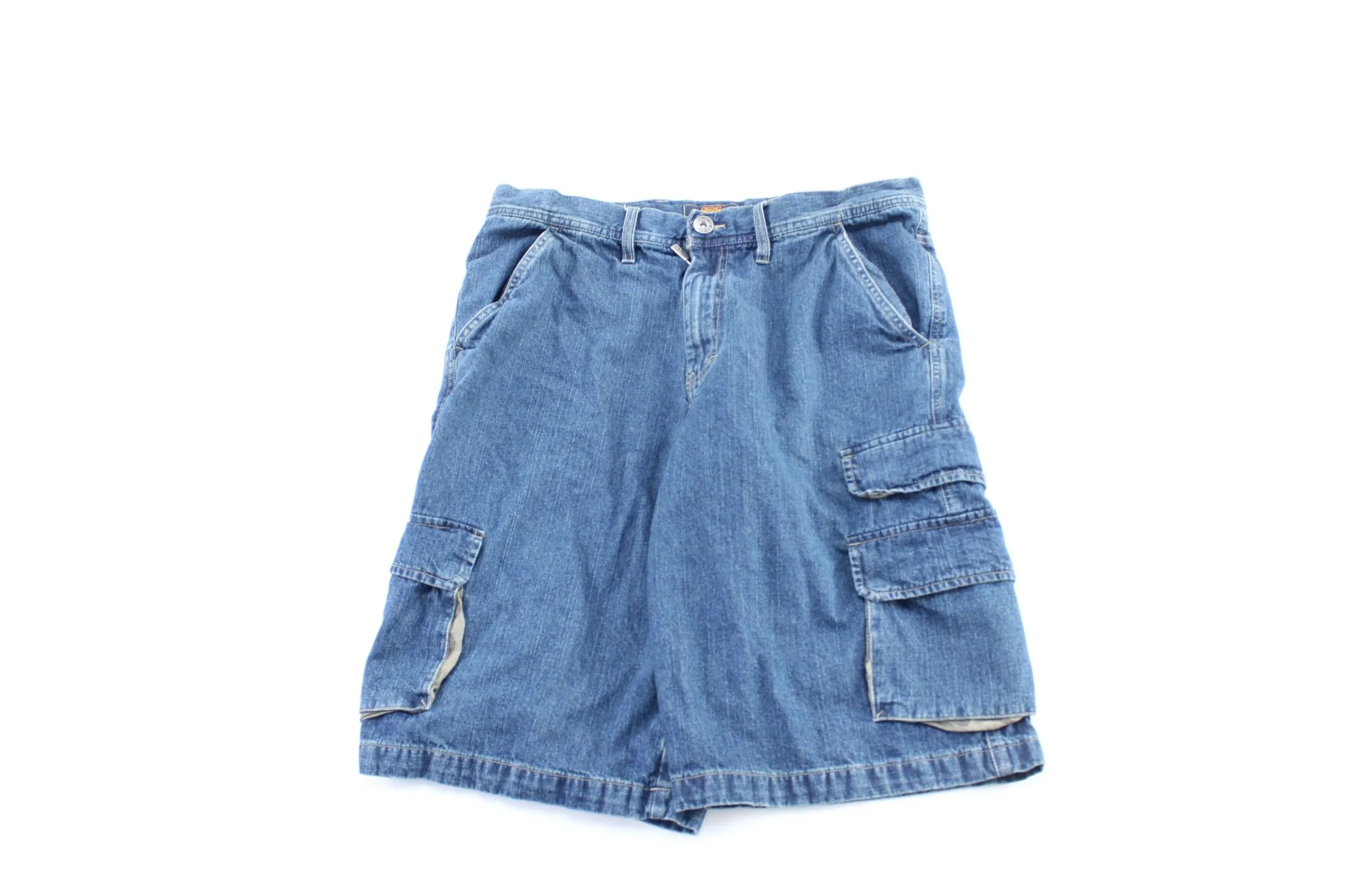 Route 66 Denim Cargo Shorts