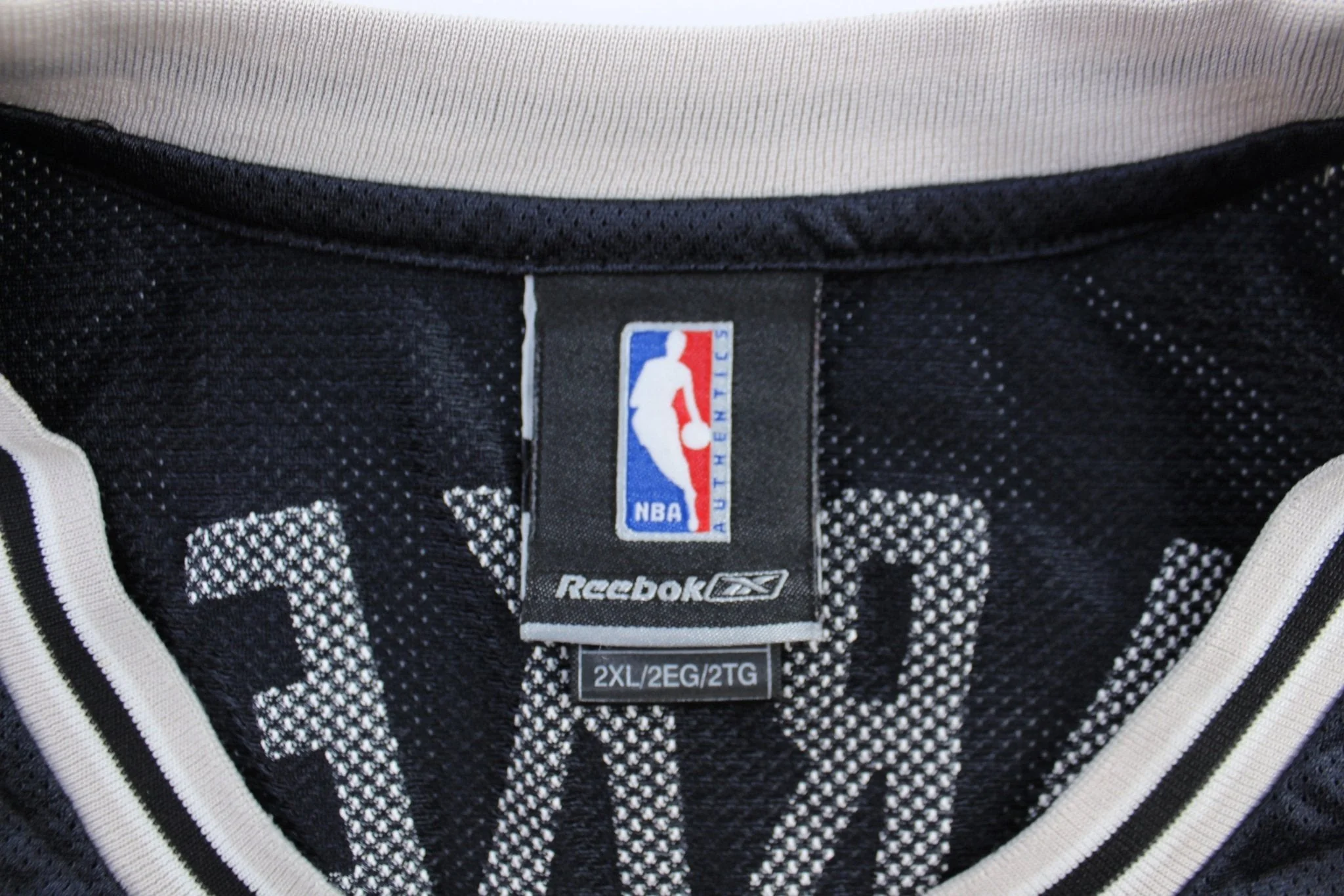 San Antonio Spurs Tony Parker Reebok Basketball Jersey - Image 4