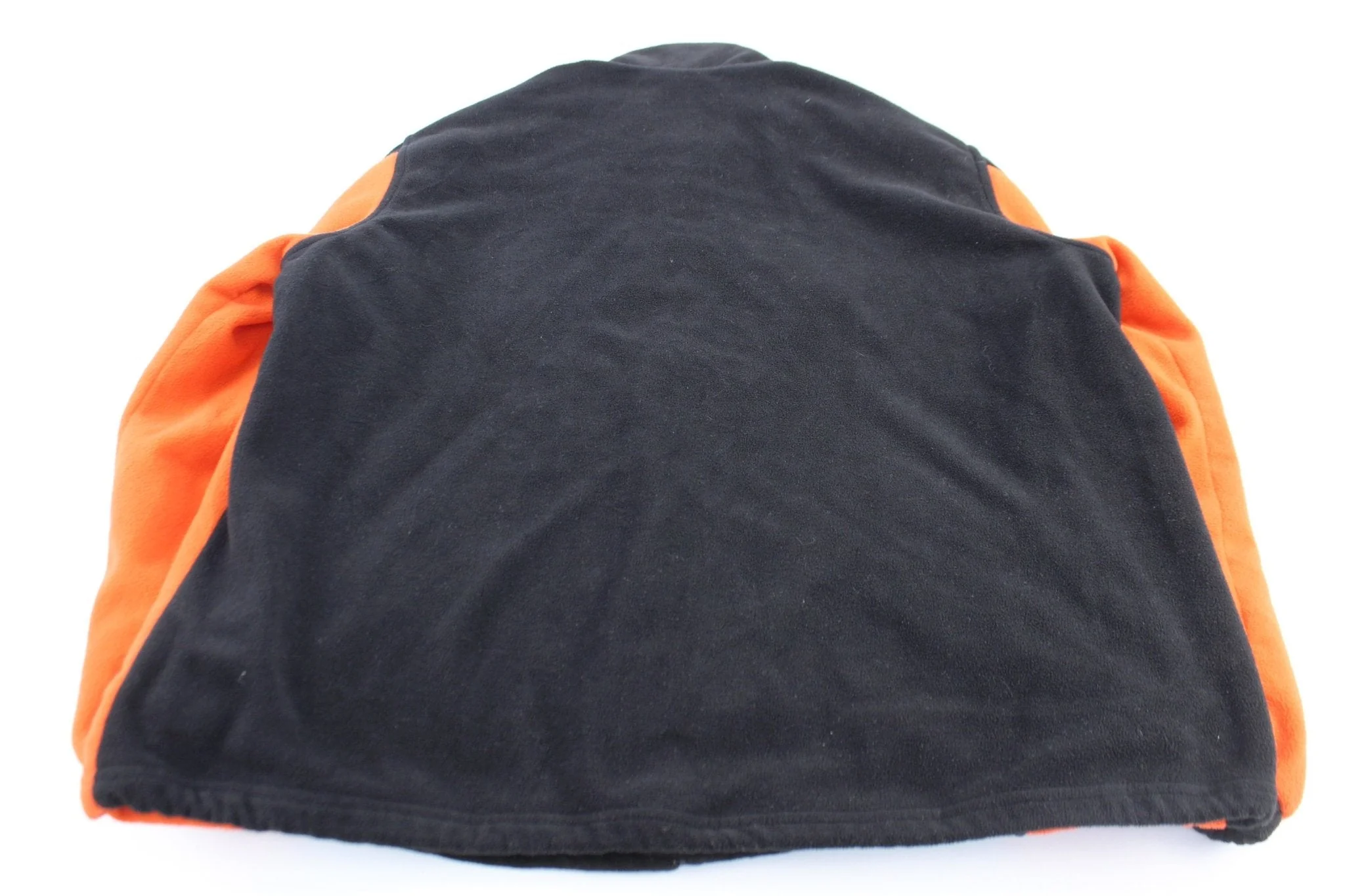 San Diego Padres Embroidered Black & Orange Fleece Zip Up Jacket - Image 2