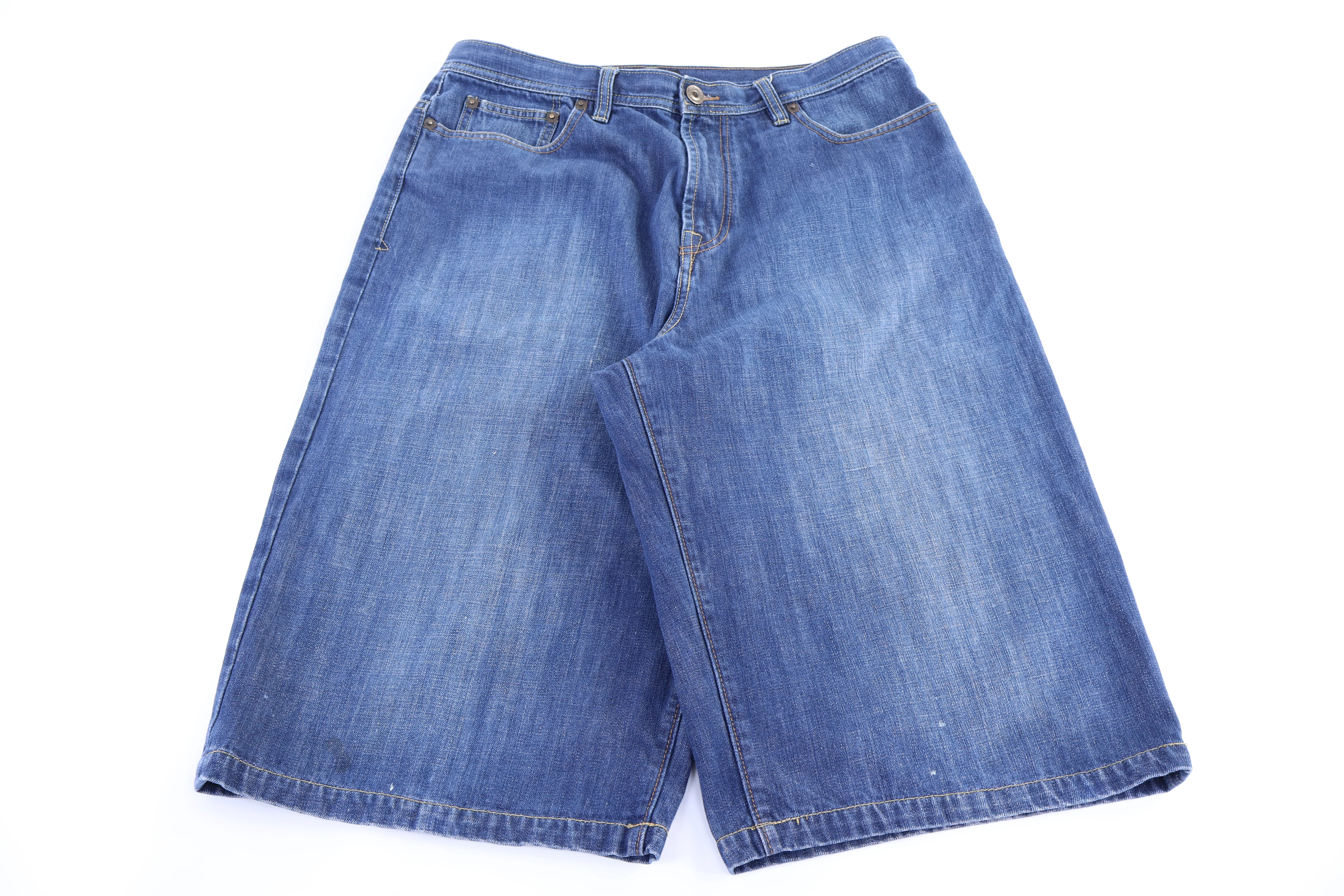 Sean John Dark Wash Denim Shorts