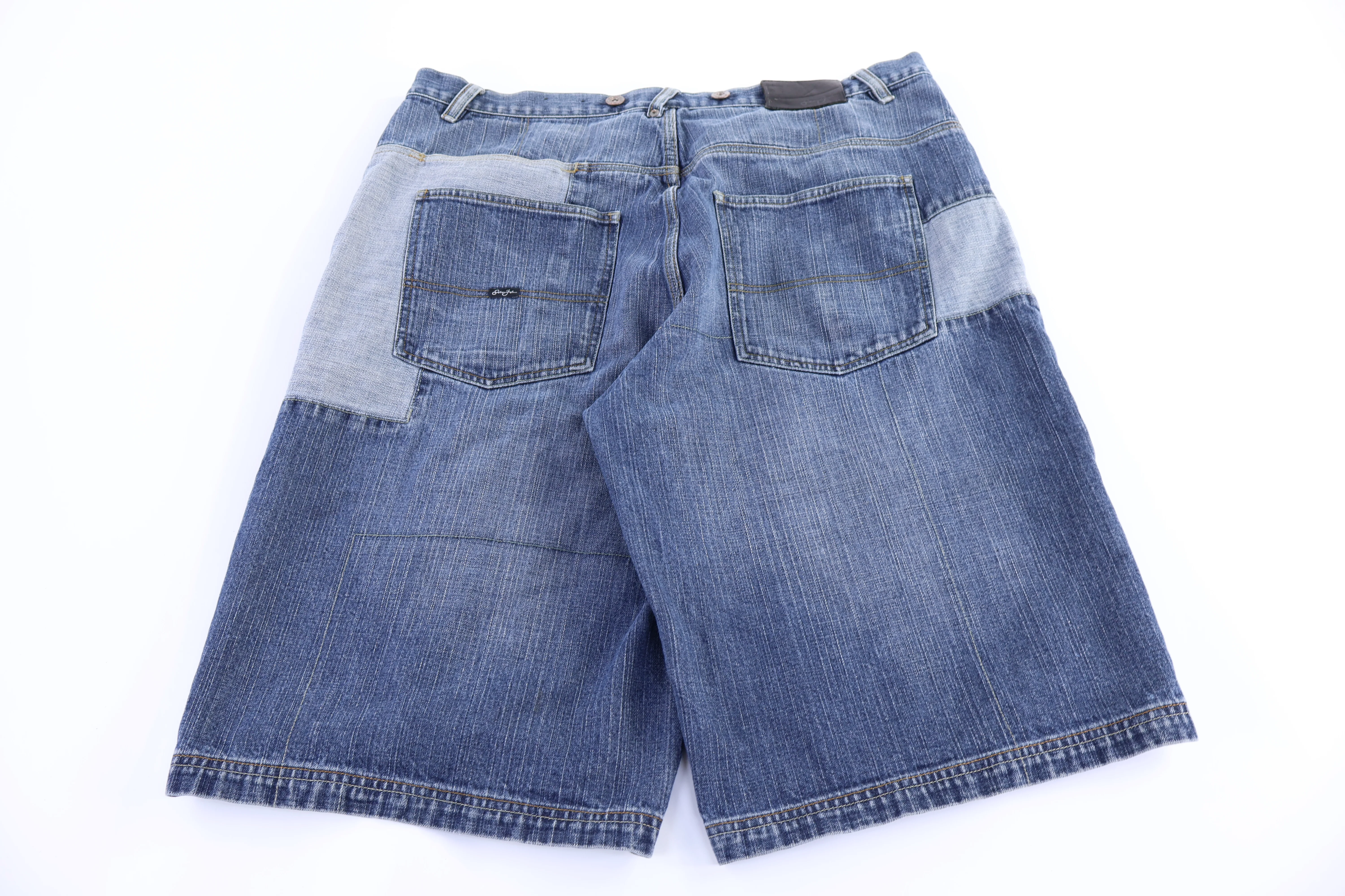 Sean John Dark Wash Denim Shorts - Image 2