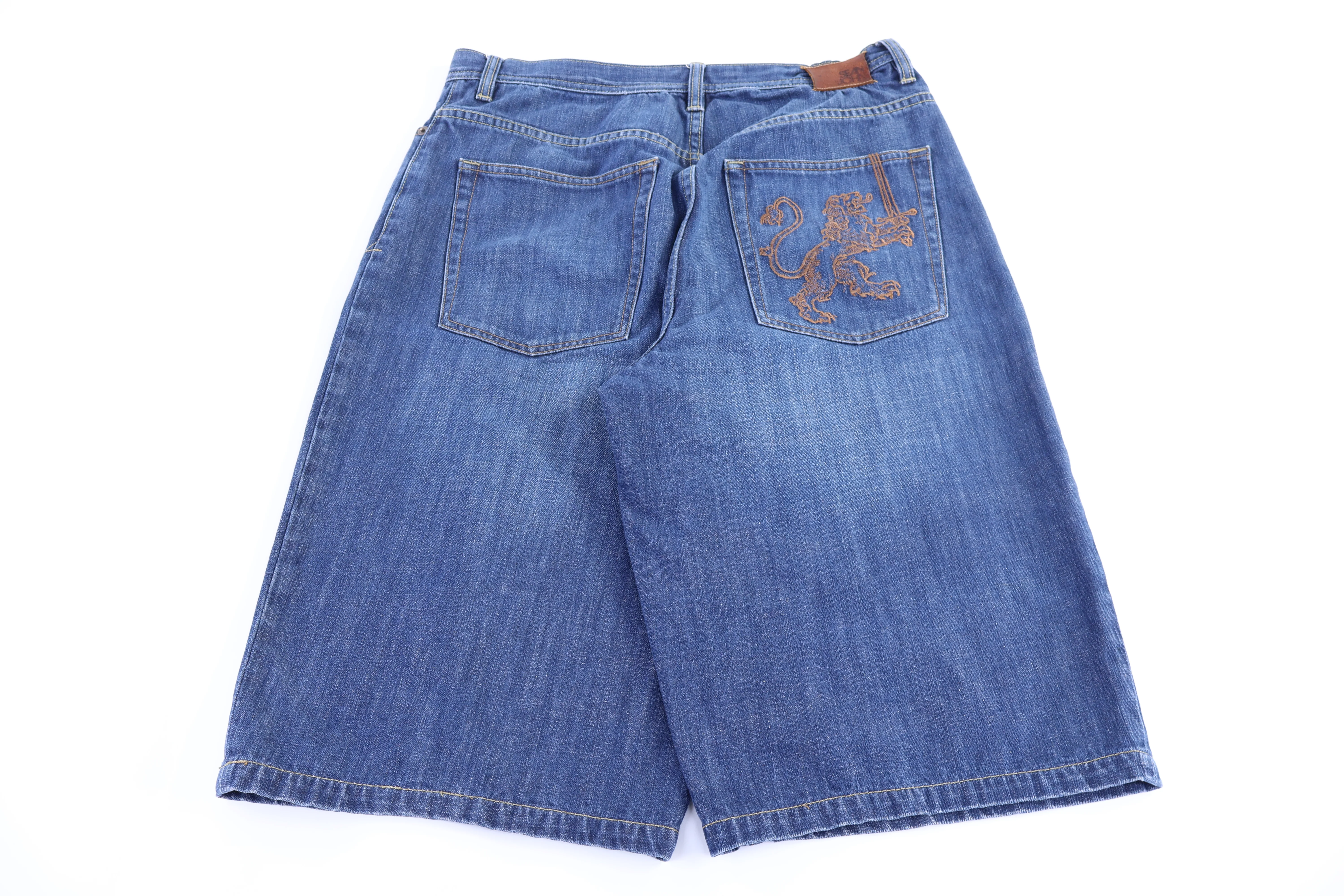 Sean John Dark Wash Denim Shorts - Image 2