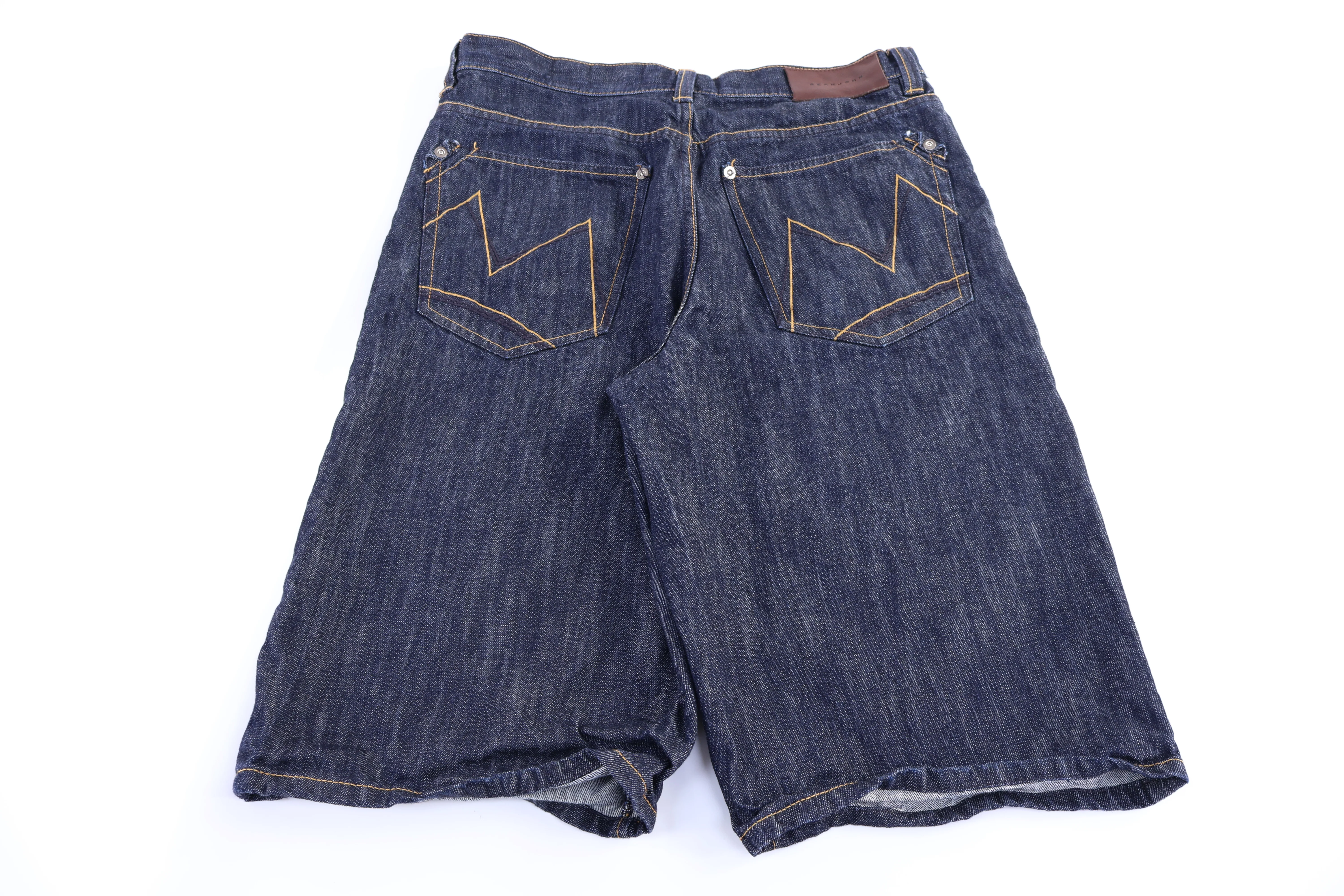Sean John Dark Wash Denim Shorts