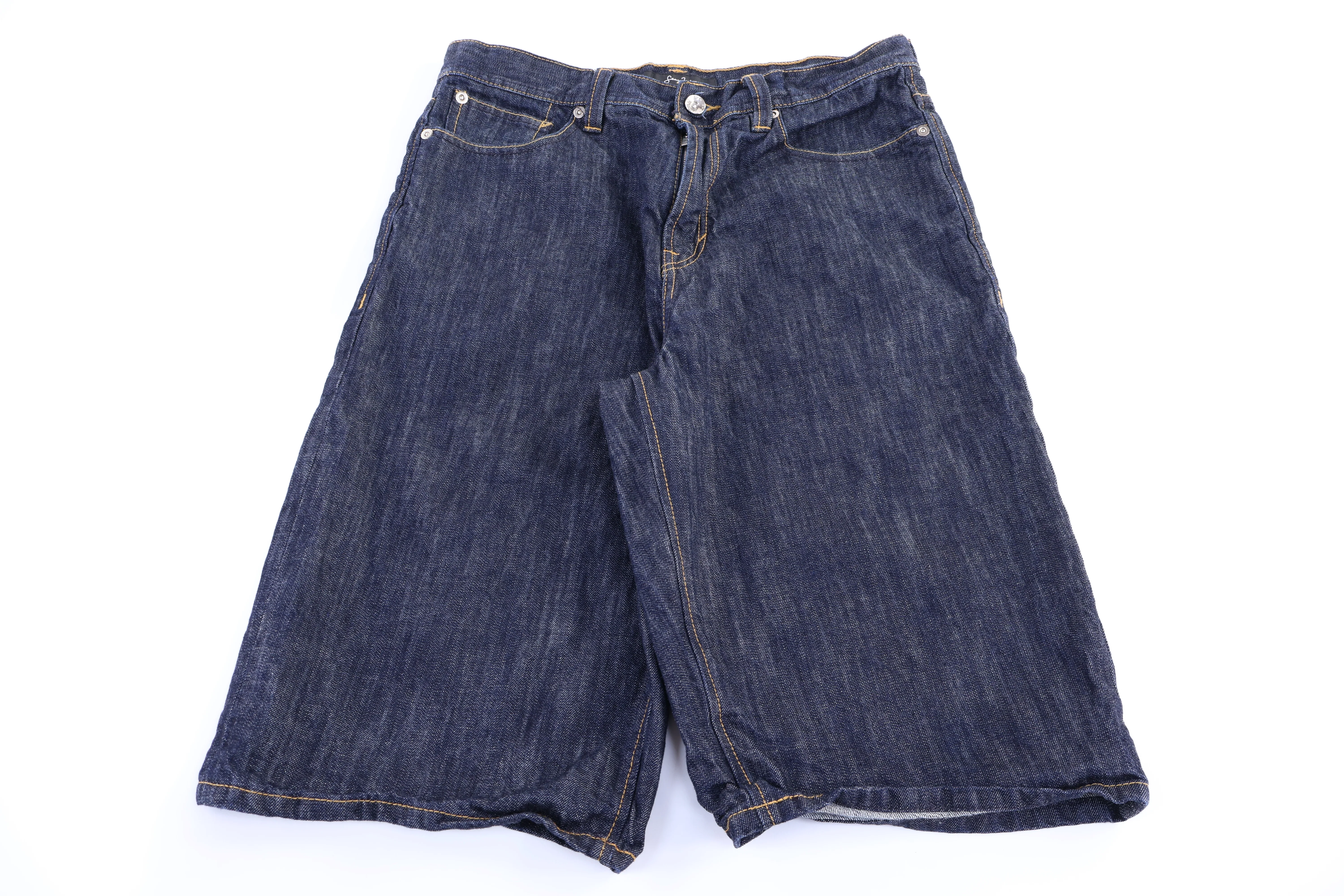 Sean John Dark Wash Denim Shorts - Image 2