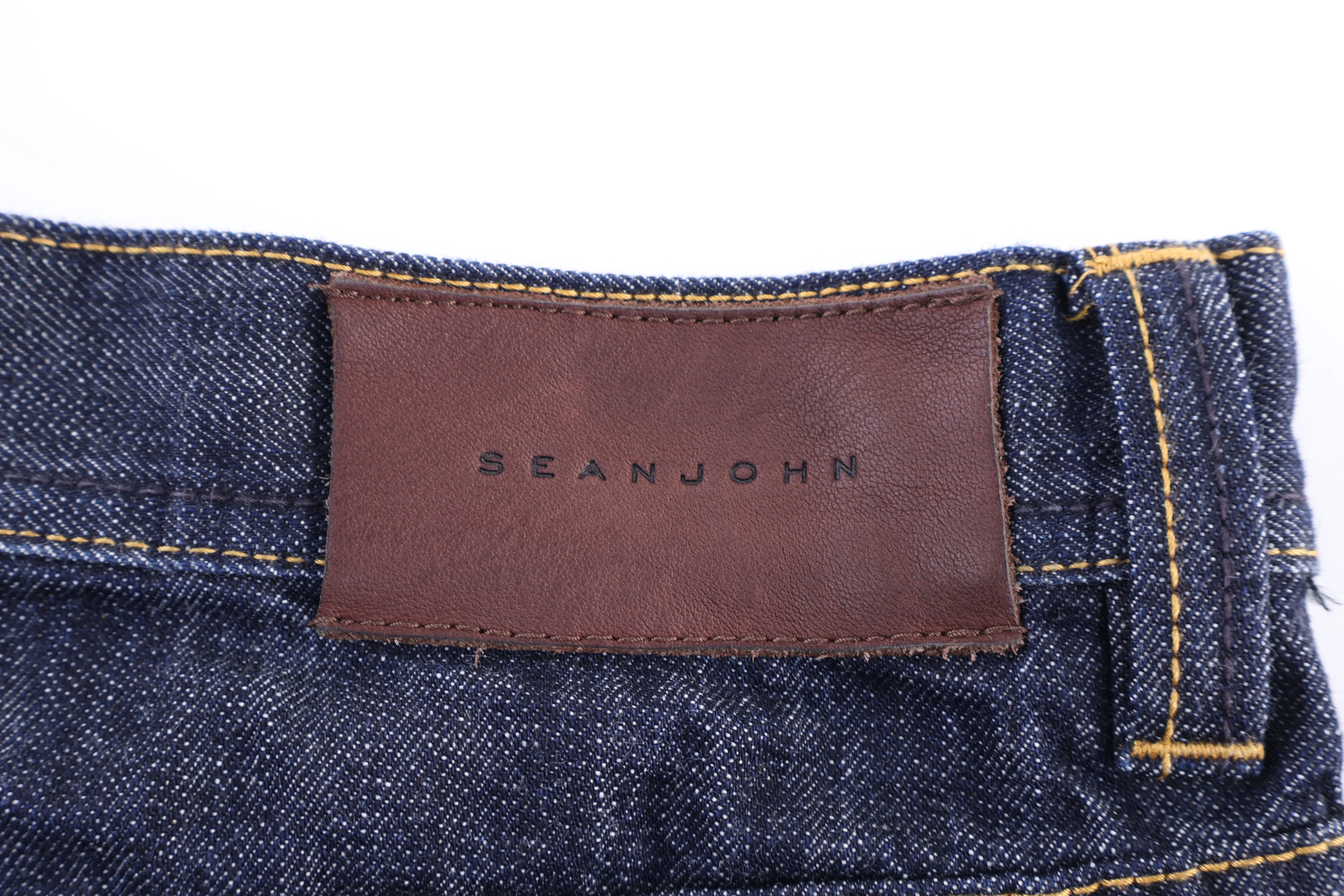Sean John Dark Wash Denim Shorts - Image 3