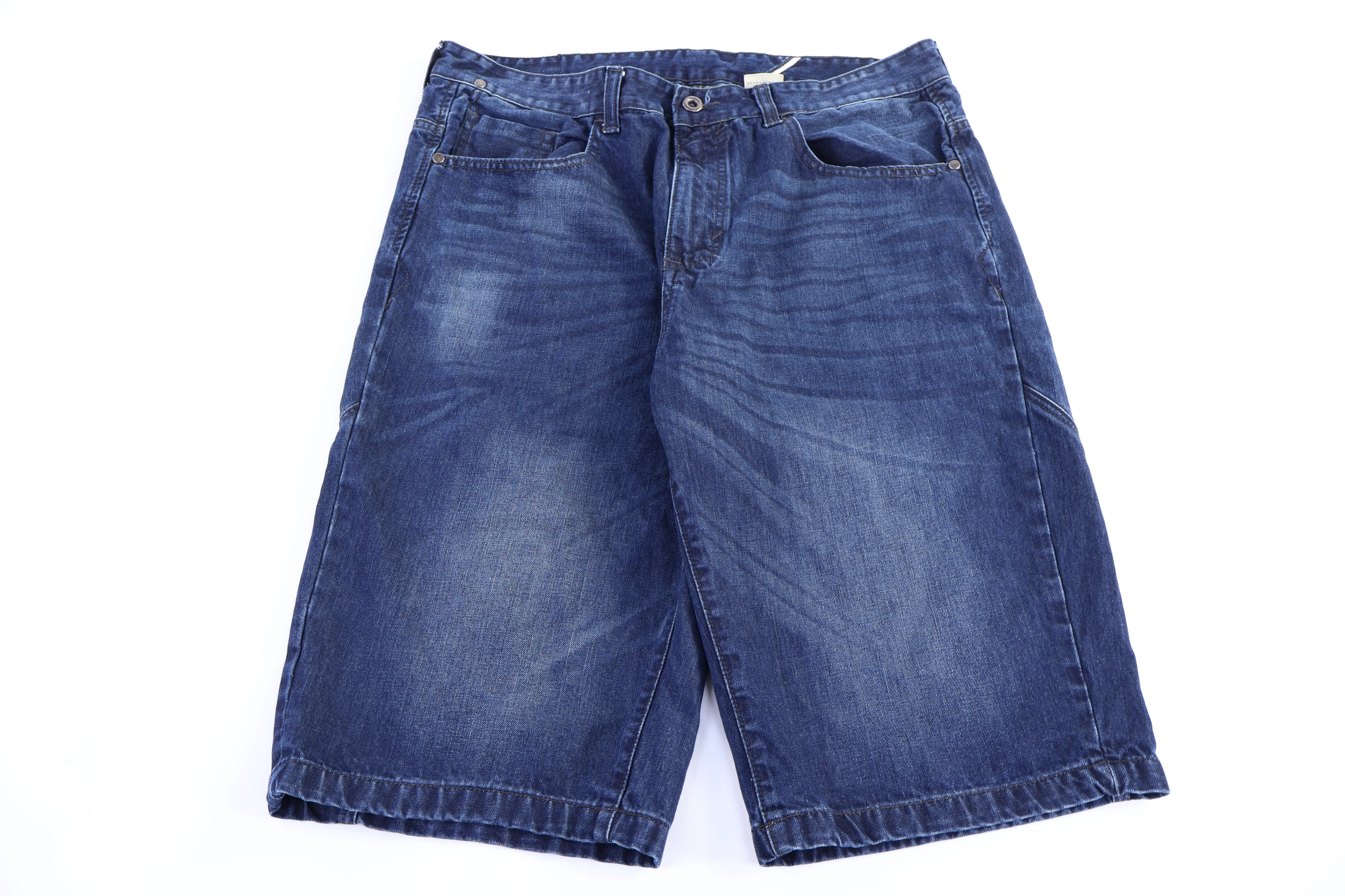 Sean John Dark Wash Denim Shorts