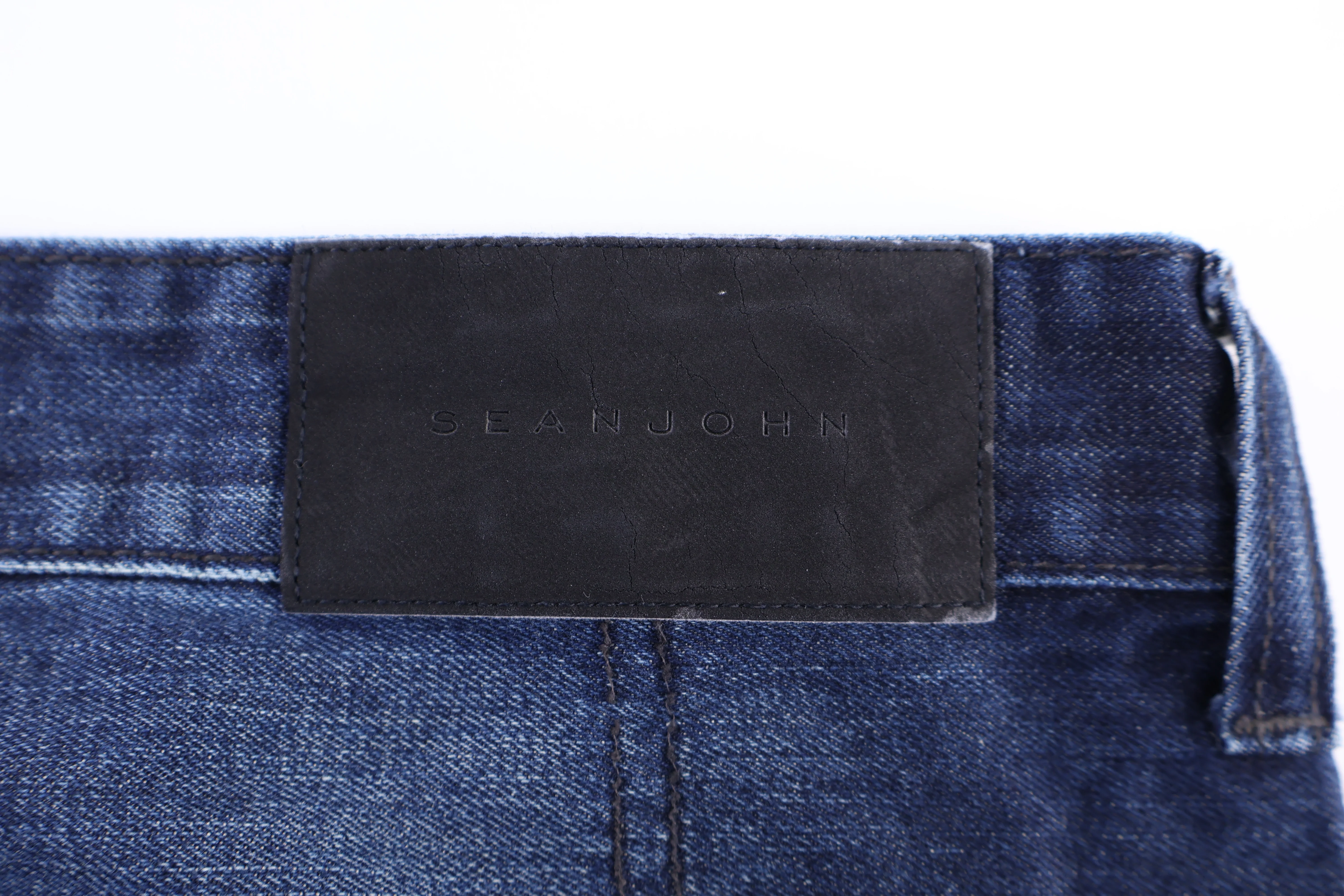 Sean John Dark Wash Denim Shorts - Image 3