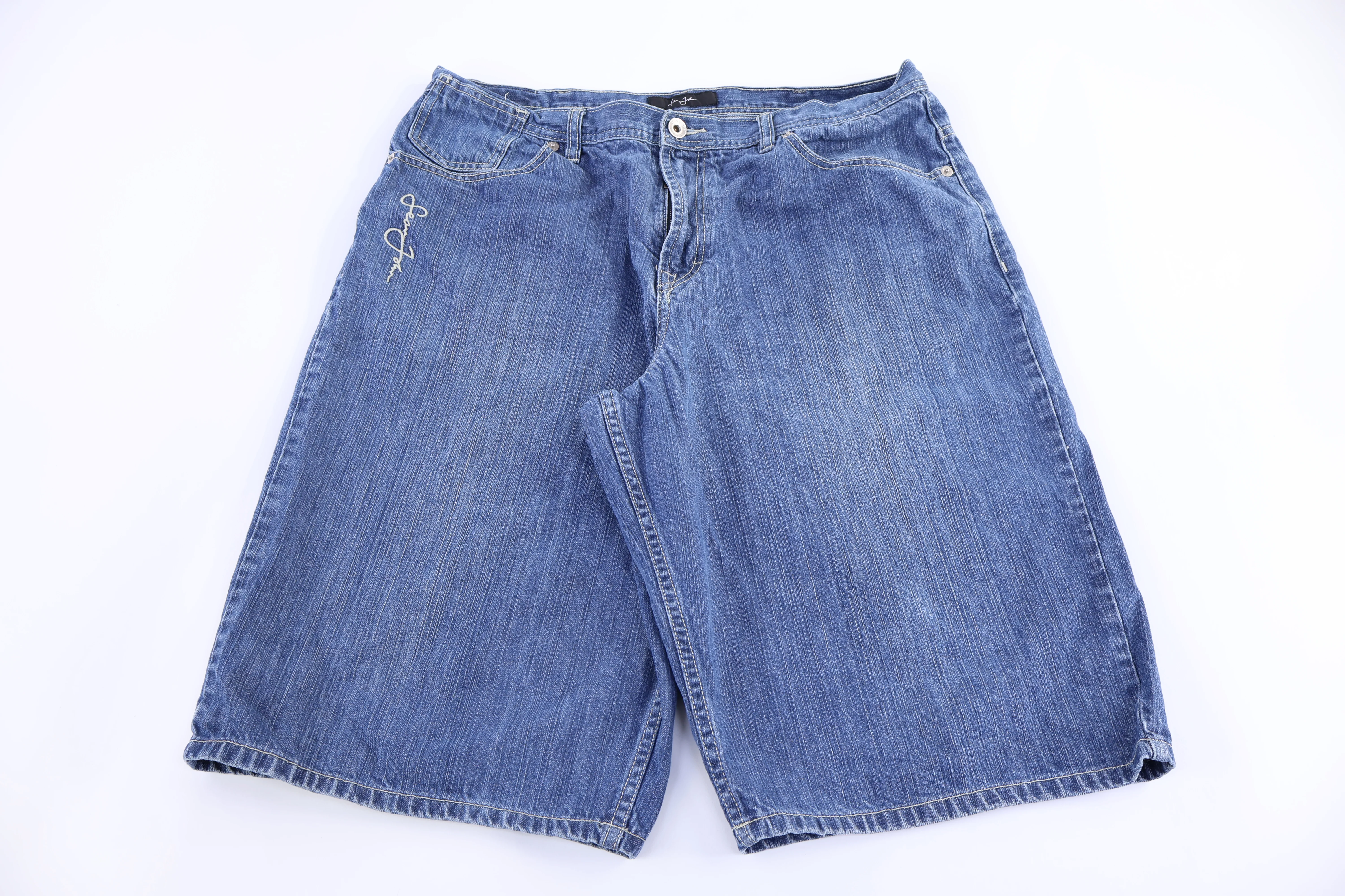Sean John Dark Wash Dneim Shorts