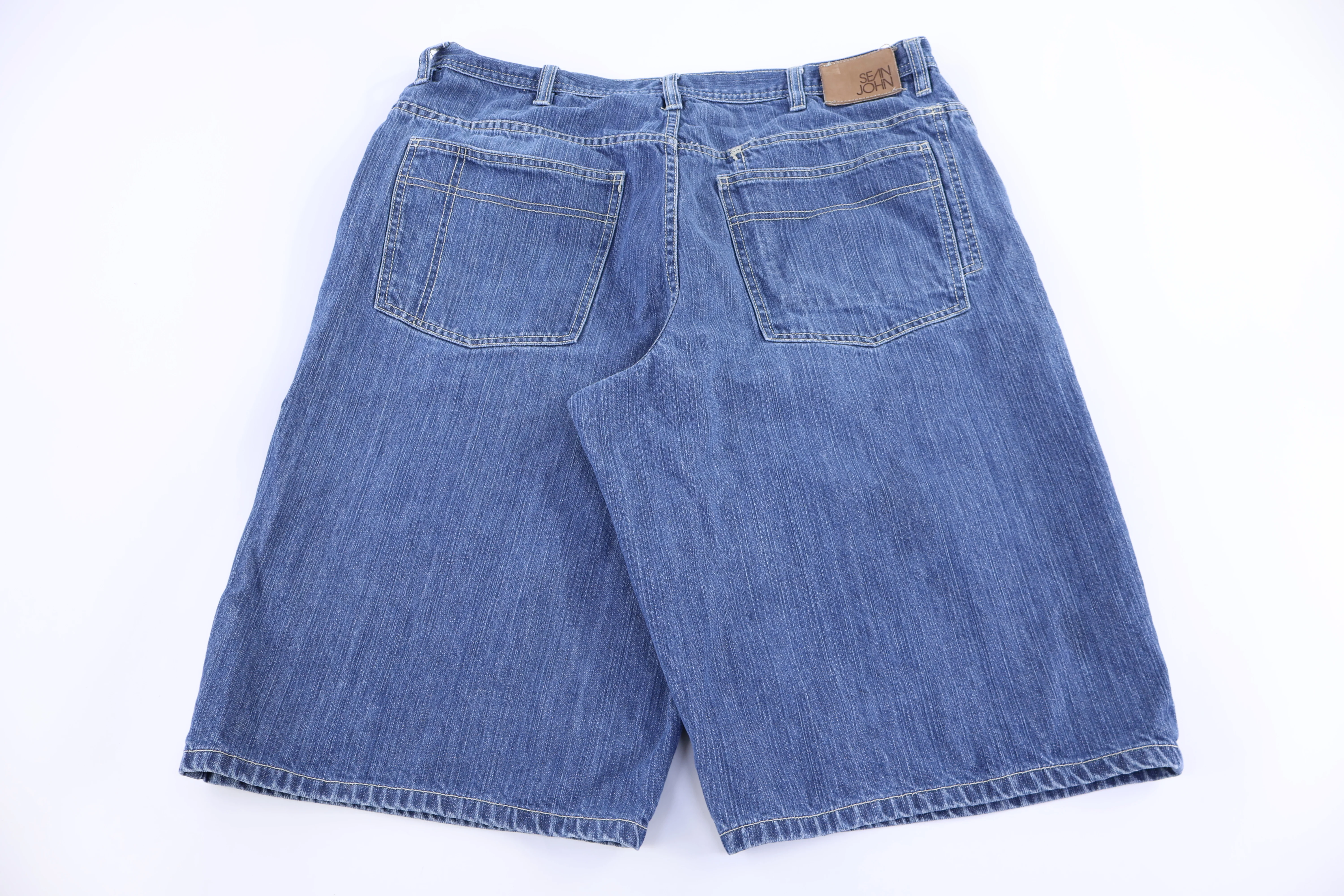 Sean John Dark Wash Dneim Shorts - Image 2