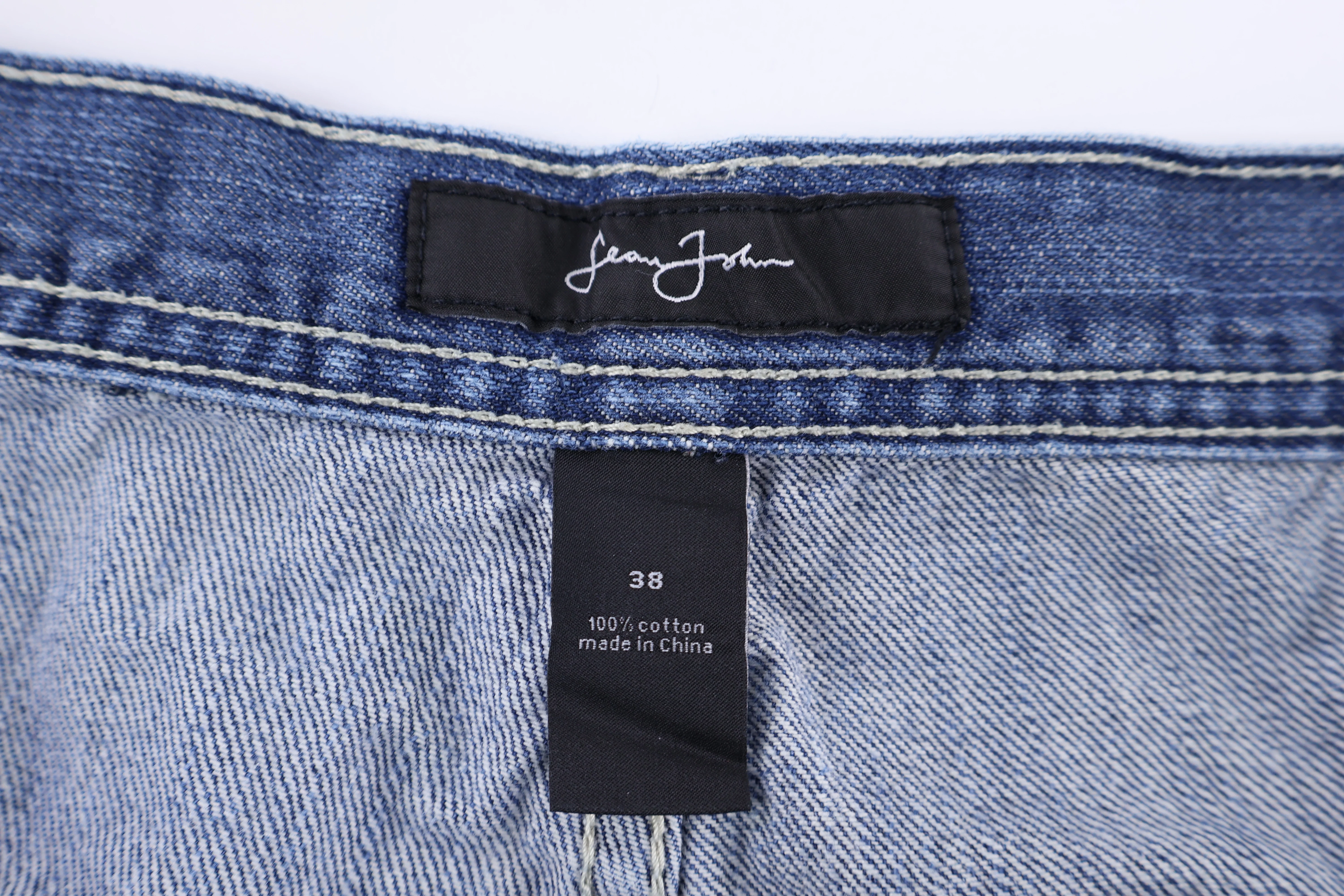 Sean John Dark Wash Dneim Shorts - Image 4