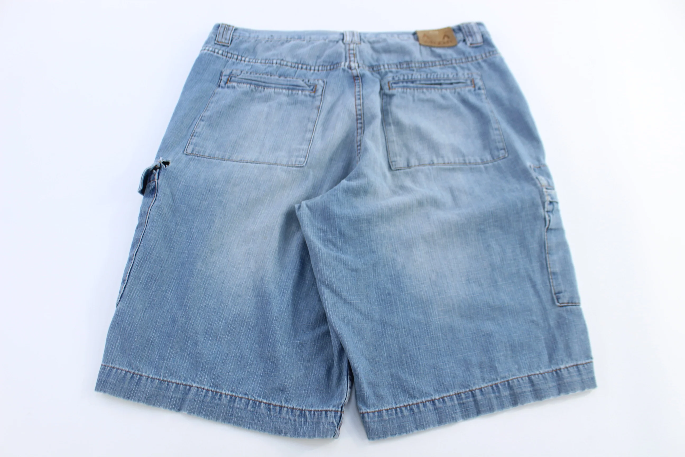 Sean John Light Wash Cargo Shorts - Image 2